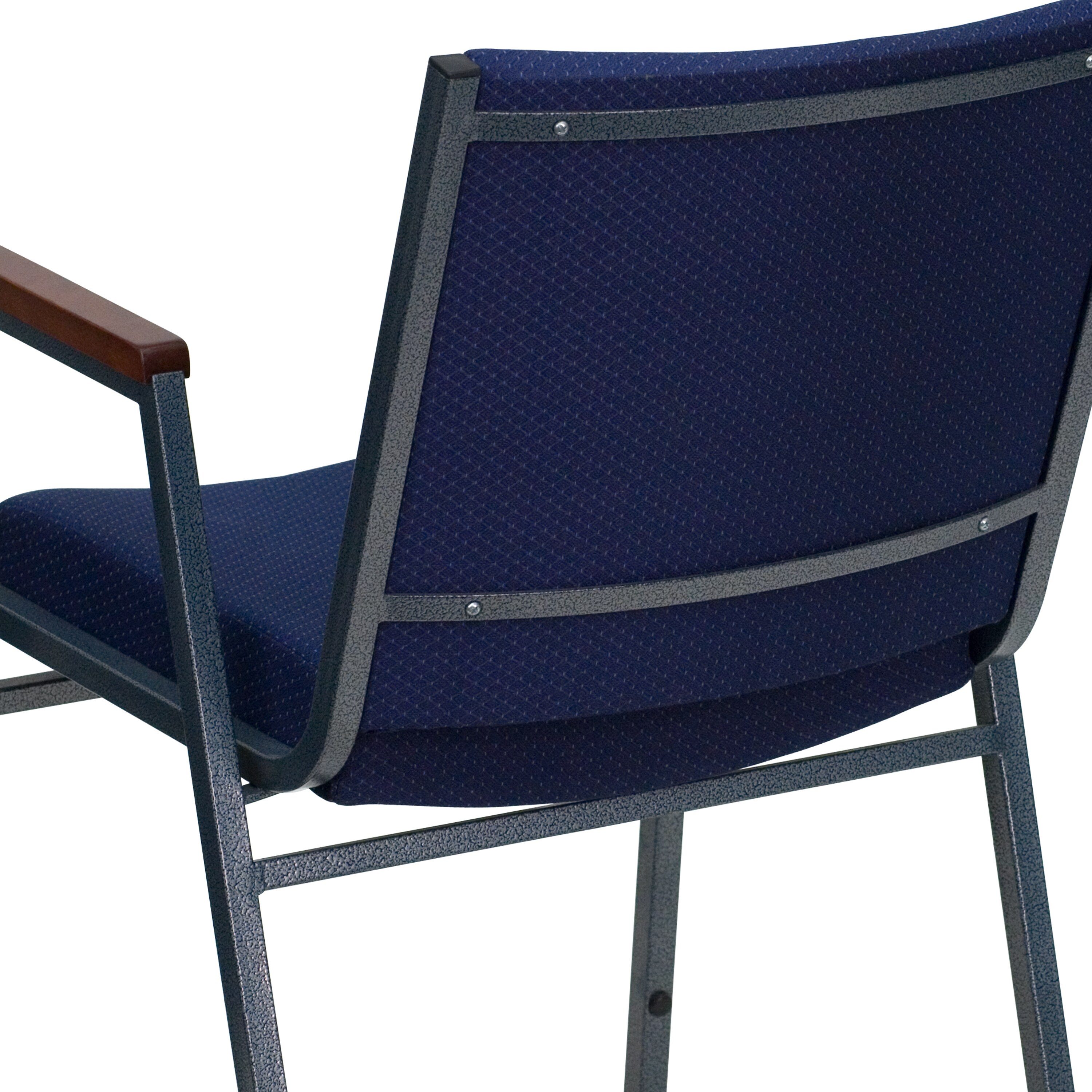Flash Furniture Modern Navy Patterned Fabric Accent Chair in the Chairs ...