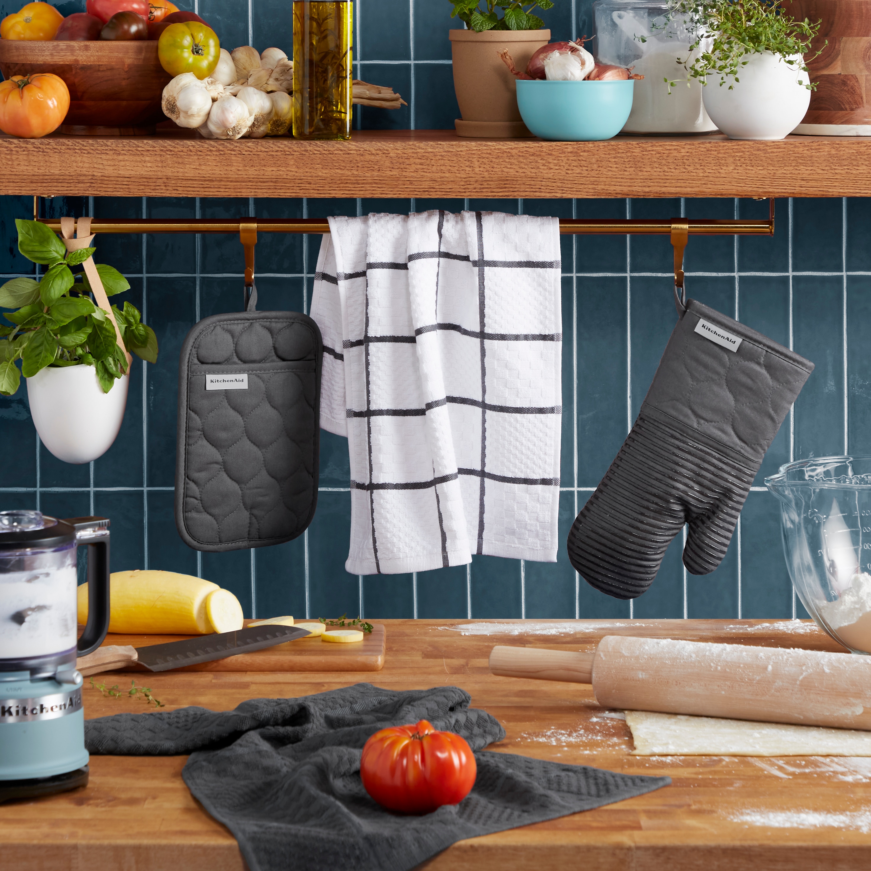 KitchenAid, Kitchen, Kitchenaid Pumpkins Dish Towels Set Of 2