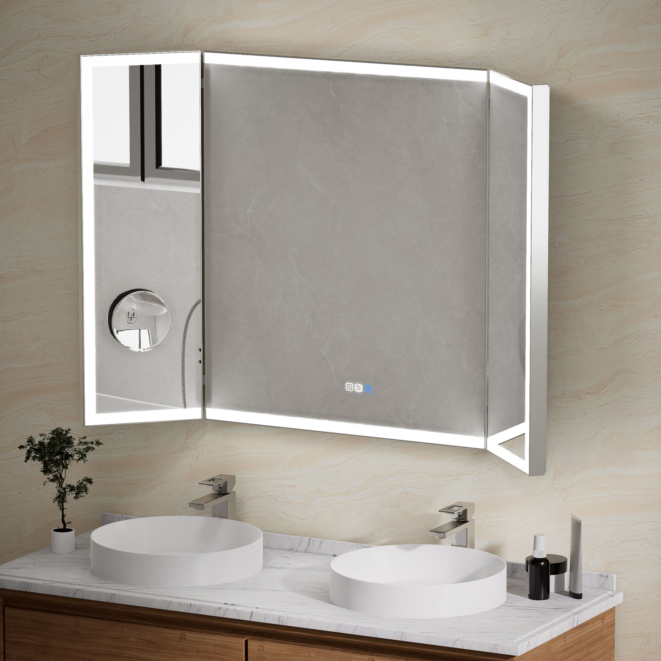 WELLFOR EEX9B5436FB Framed-Bath-Mirrors - View #2