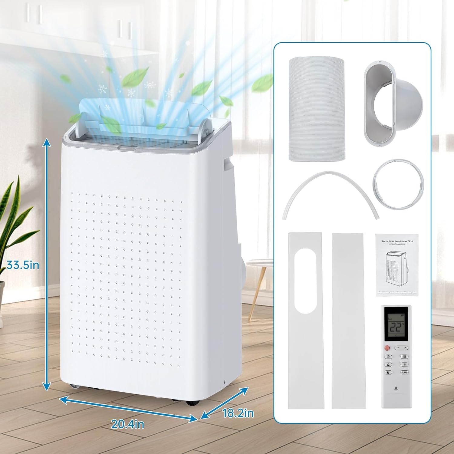 Qeetex ZYS-PHO-109JQCO1 Portable-Air-Conditioners - View #7