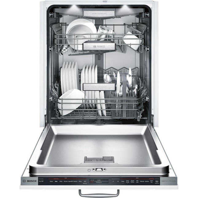 Bosch Benchmark Series Top Control 24-in Built-In Dishwasher With Third ...