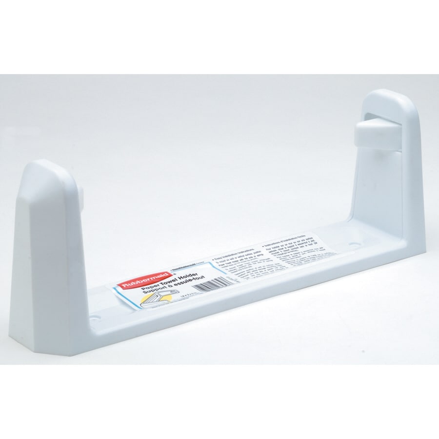 Command Bath Plastic Hand Towel Bar, White, 1 Hand Towel Bar, 4 Strips