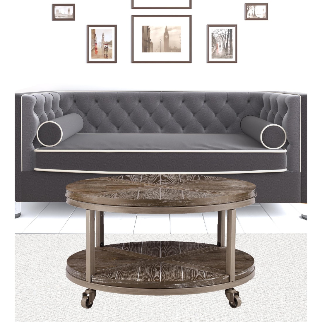 HomeRoots 4000402112 Coffee-Tables - View #7