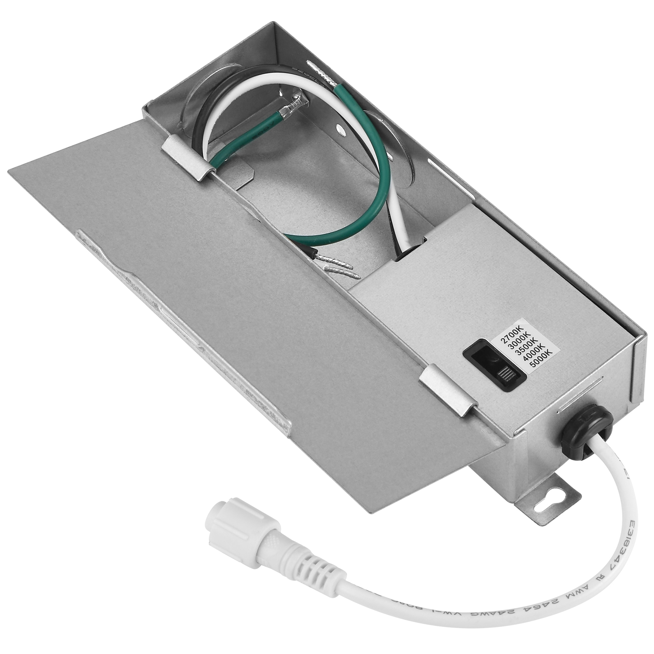 Black 3-Inch Ultra-Thin Aluminum LED Recessed Downlight