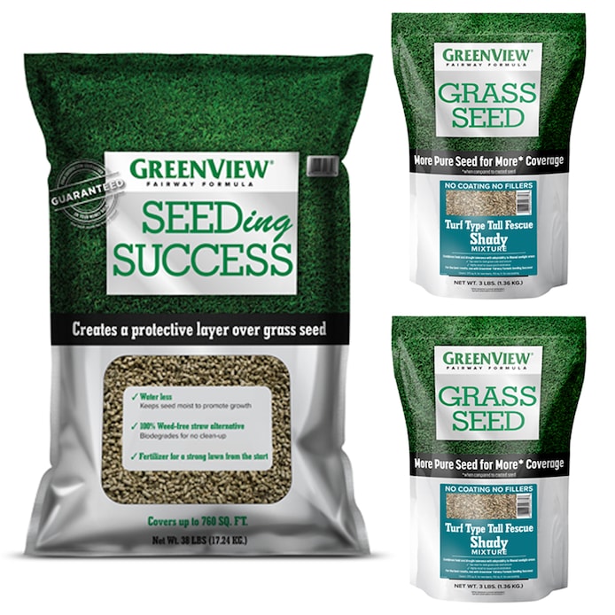 Greenview  Fairway Formula Turf Type Tall Fescue Shady Grass Seed with Seeding Success