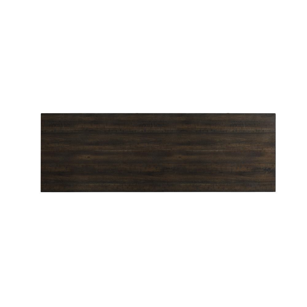 Smokey Walnut 60" Multipurpose Bar Table Set with USB & Power Strip