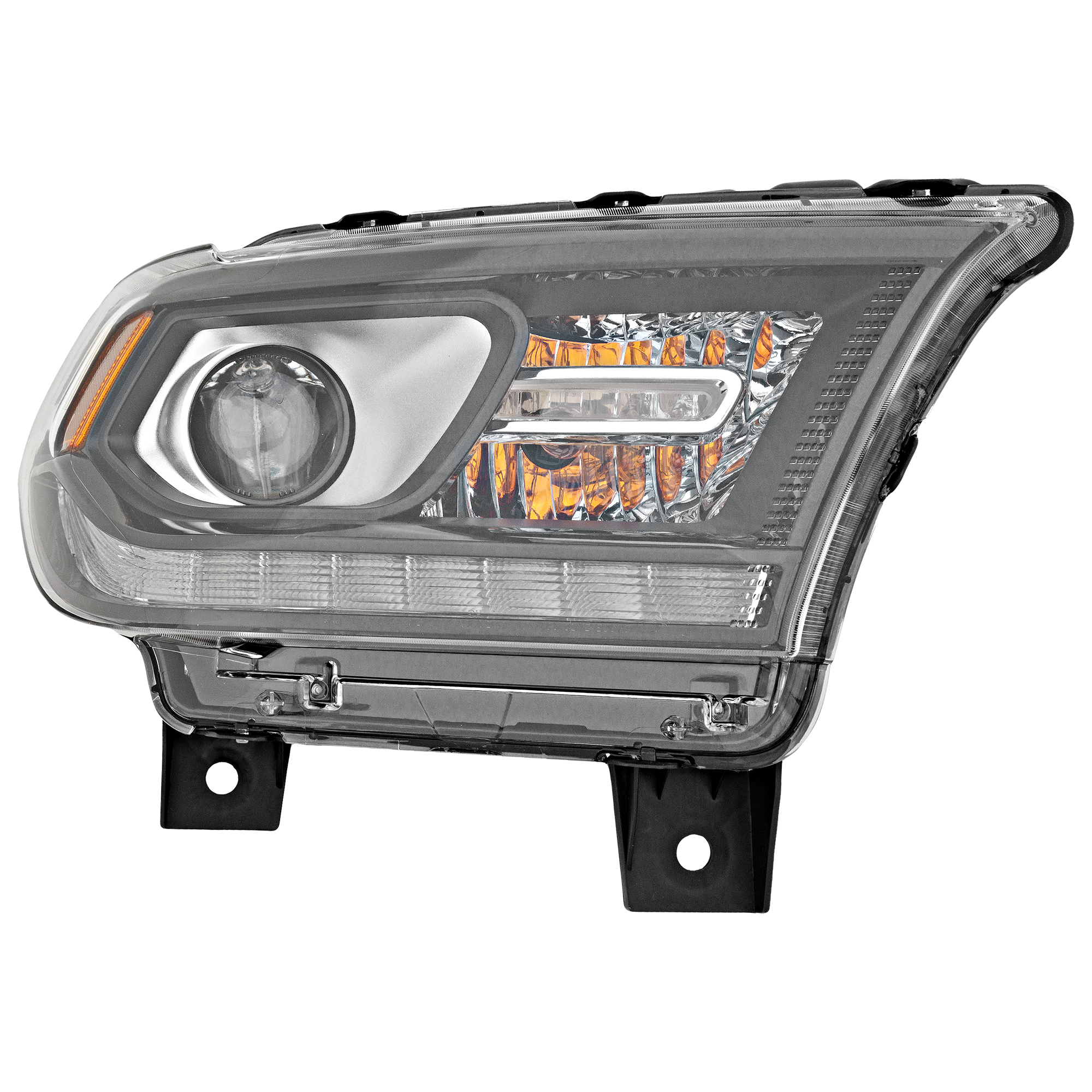 Garage-Pro GPRD10010043 Passenger Side Headlight For Dodge Durango 2014-2015 Halogen with Bulb(s) For Models with Daytime Running Light Replaces# 55112968ai