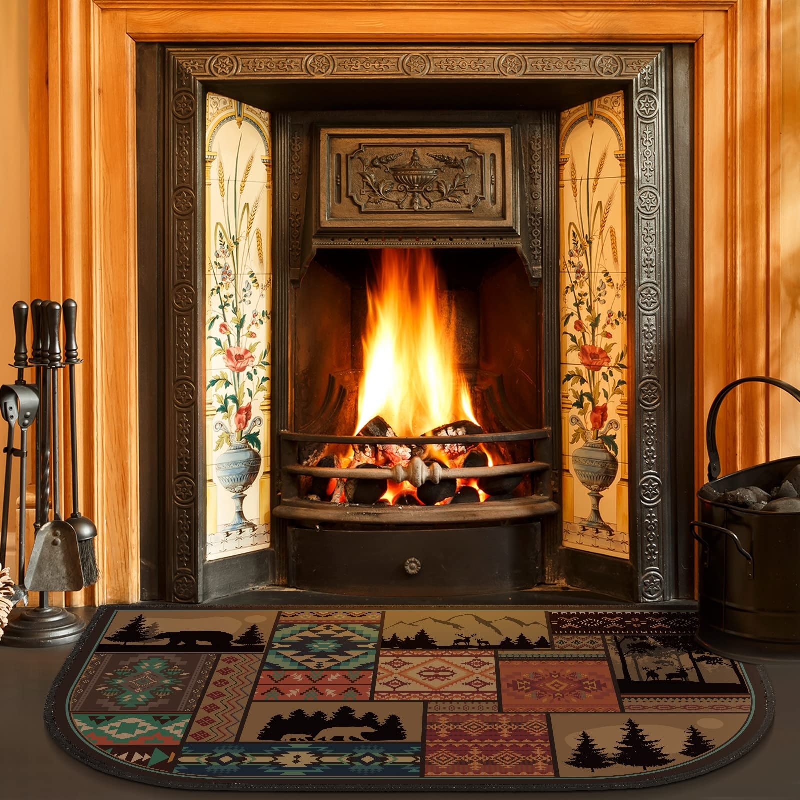 Fireplace Rugs Fireproof Lowe S