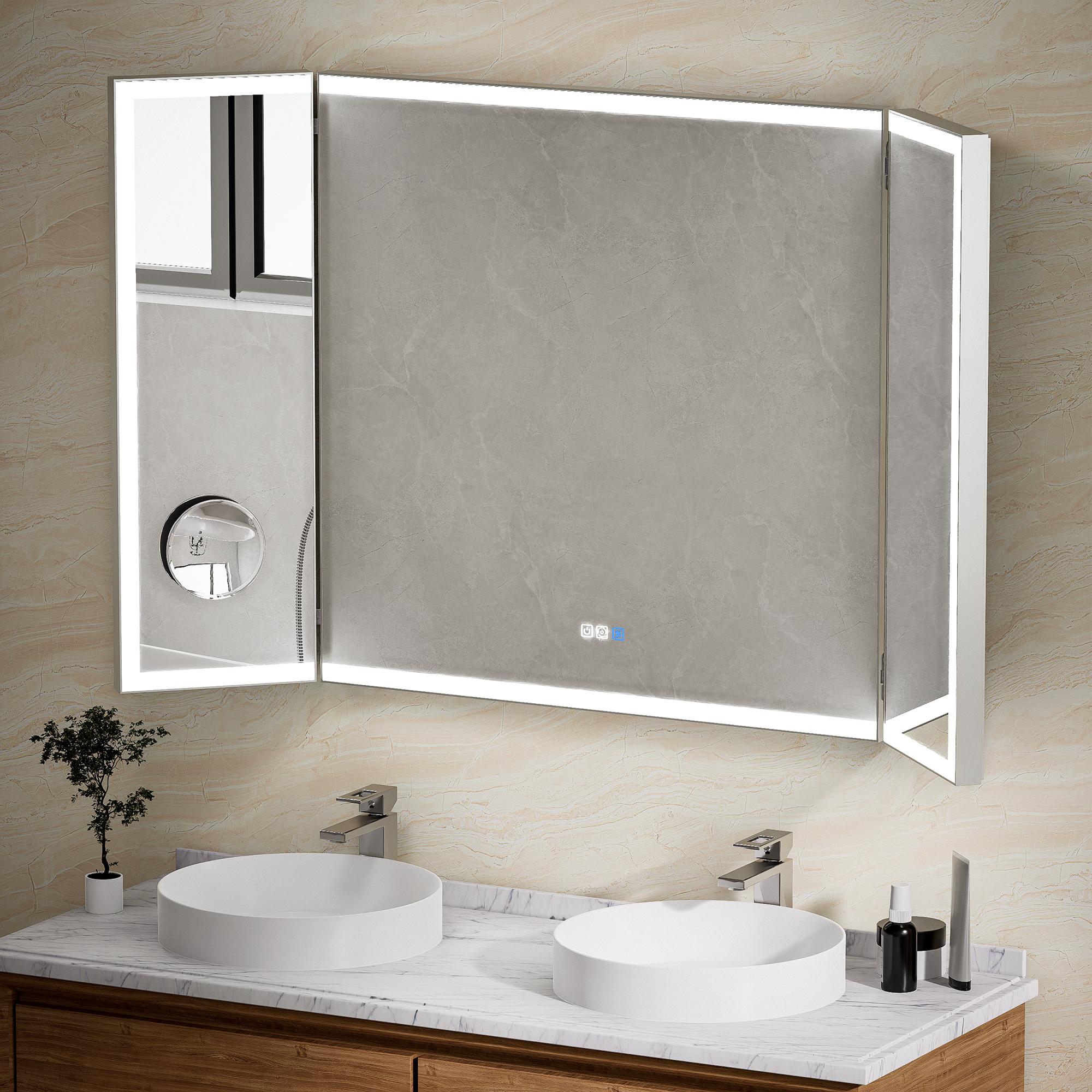 Bayfeve BFXB-9V6036-MIR Framed-Bath-Mirrors - View #2