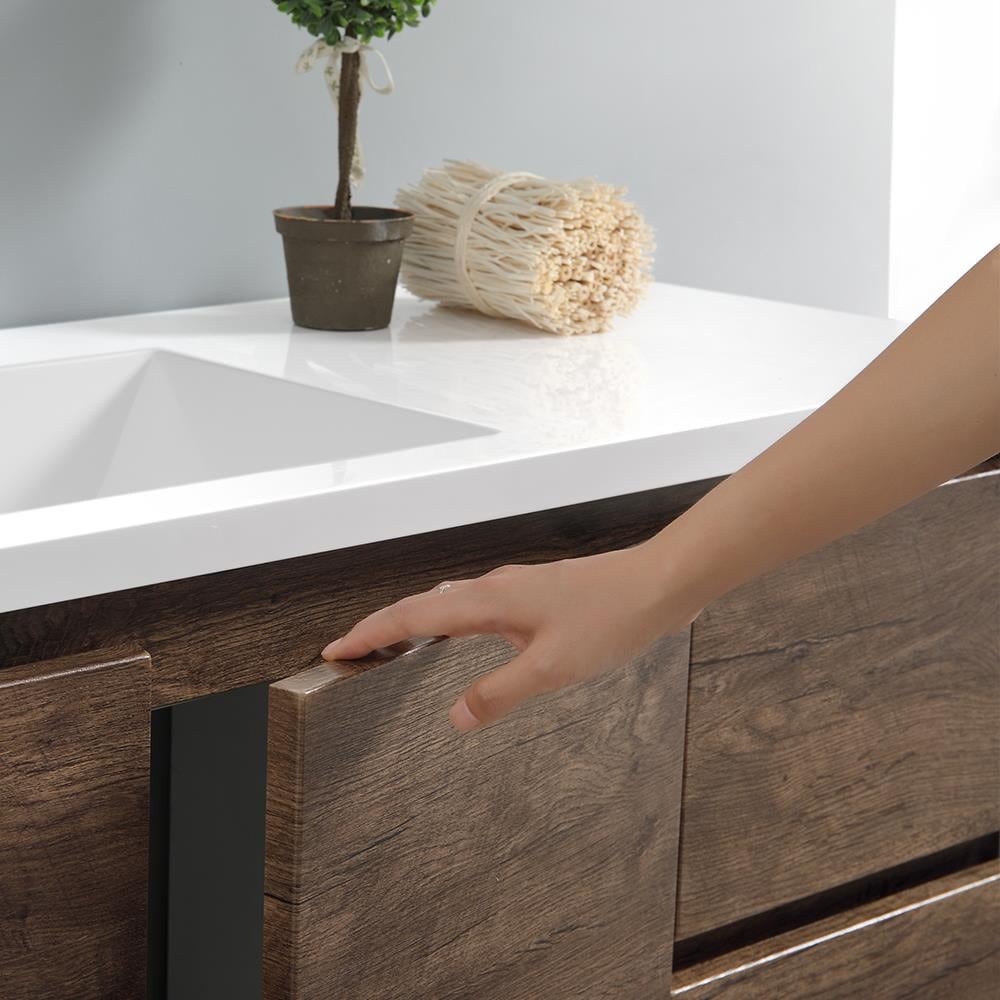 Fresca FCB9360RW-S-I Bath-Vanity-Combo - View #8