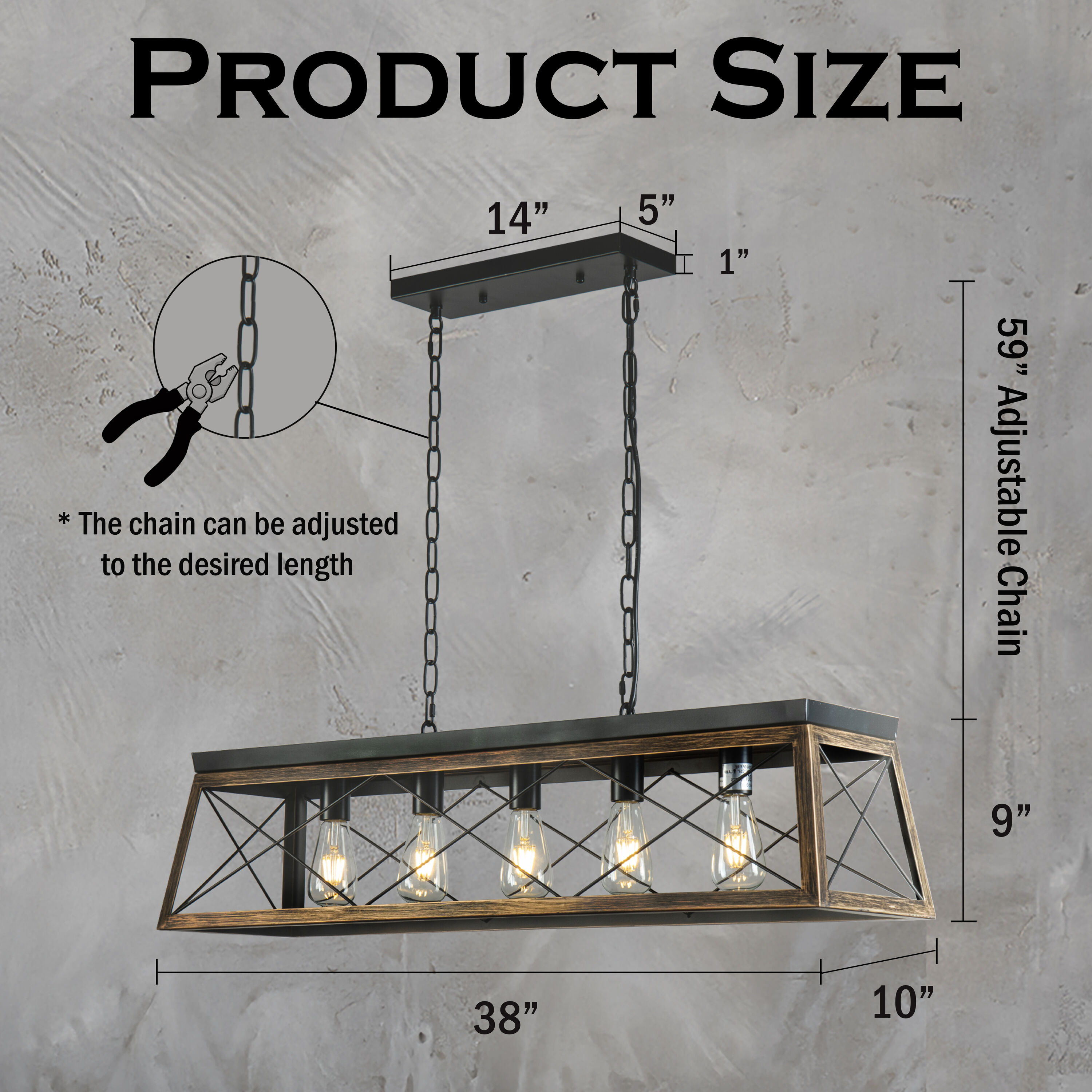 AloaDecor Lighting 7027D97 b090015 - View #3