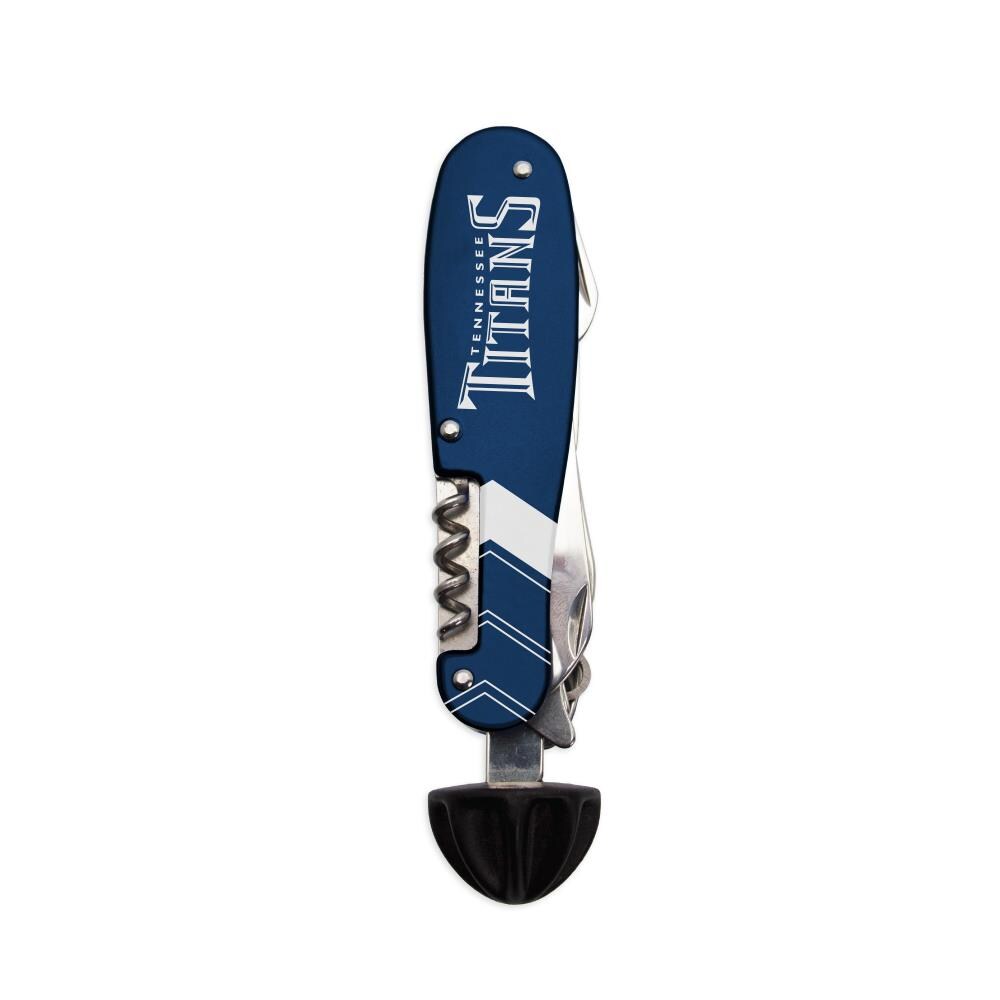 The Sports Vault Tennessee Titans Blue Bartender Multi-tool in the Barware  & Accessories department at