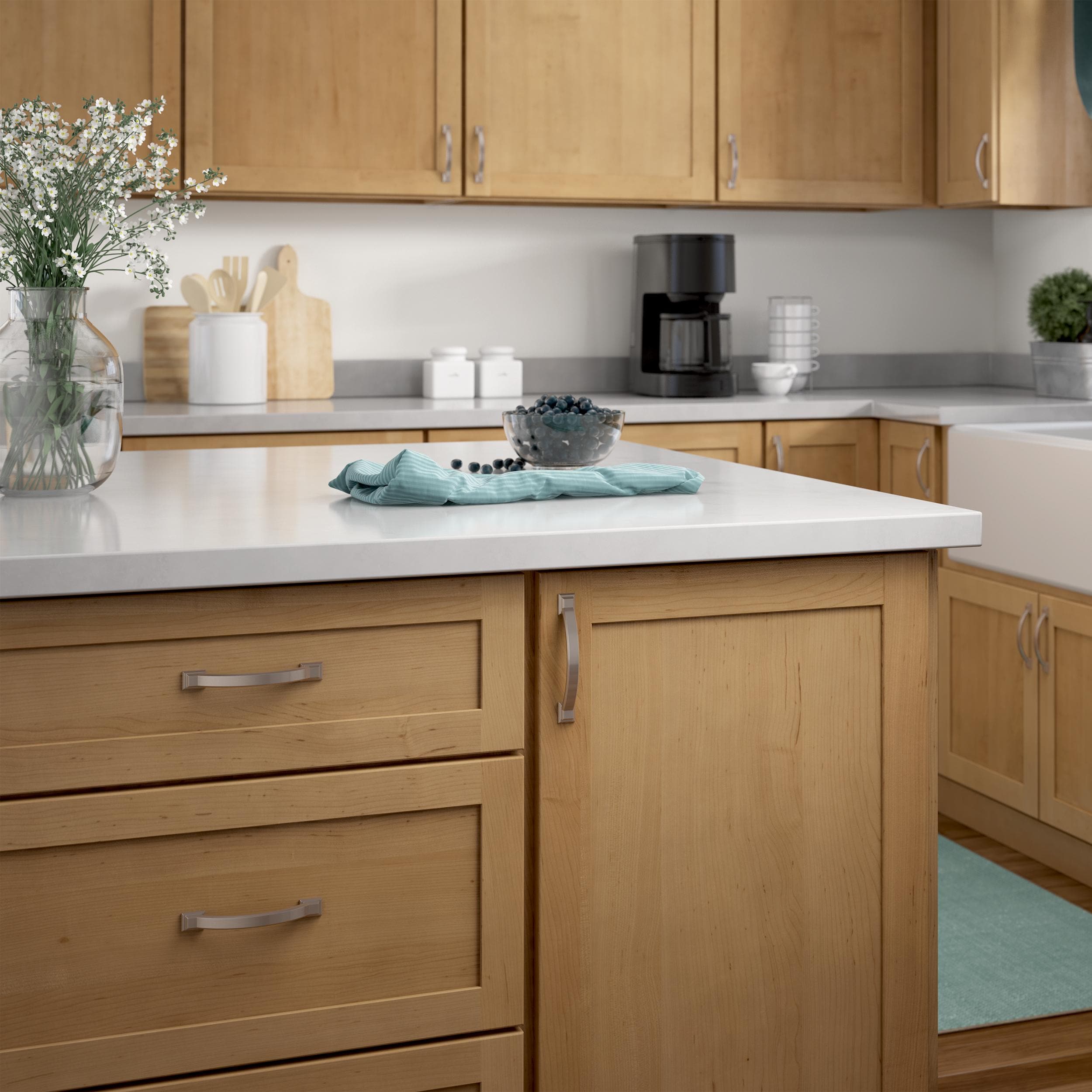 allen + roth P43804W-SN-C Cabinet-Pulls - View #6