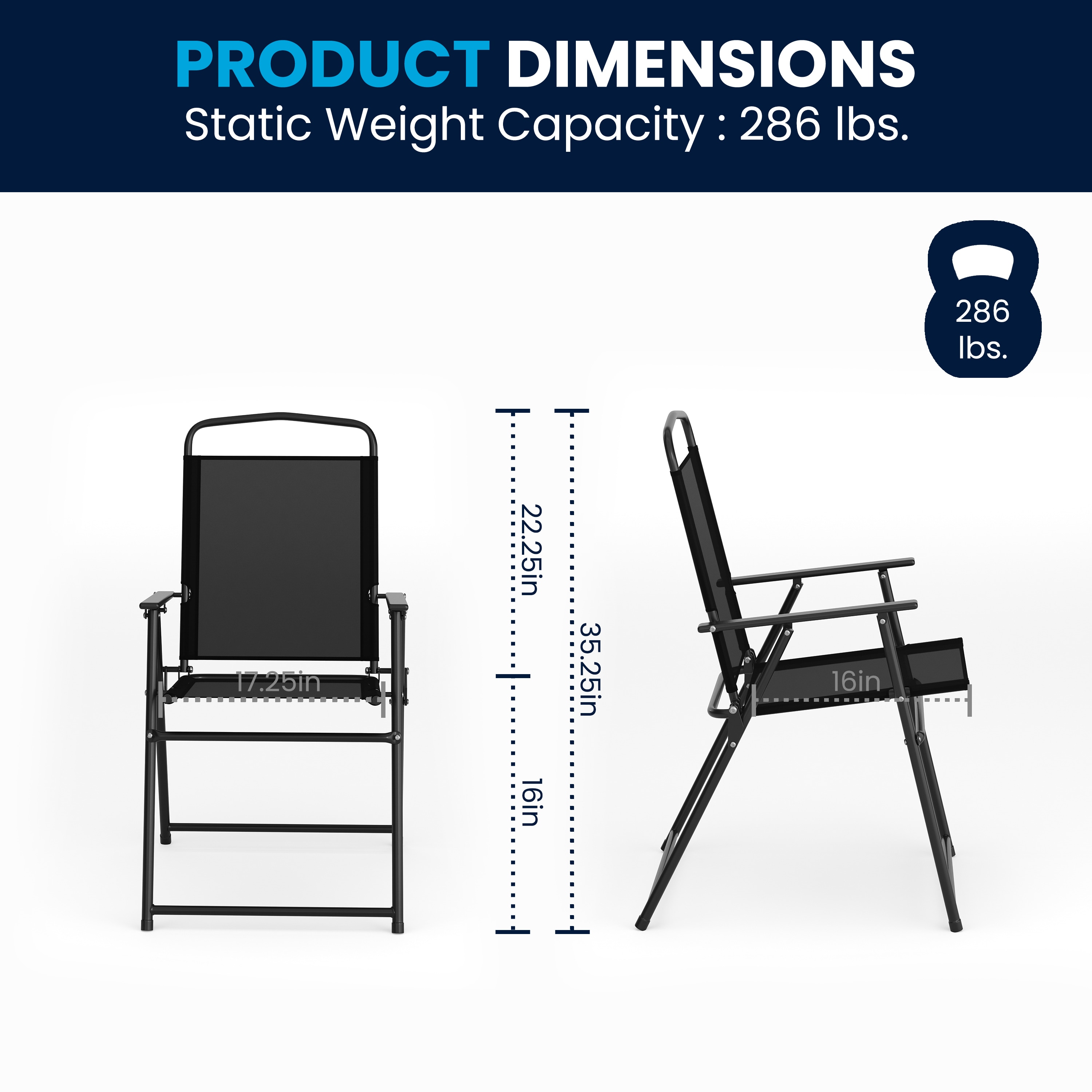 Nantucket 6-Piece Black Steel Patio Furniture Set with Umbrella