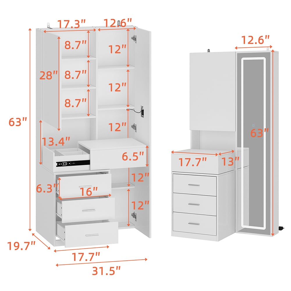 Homsee V-KF460025-01 armoires - View #14