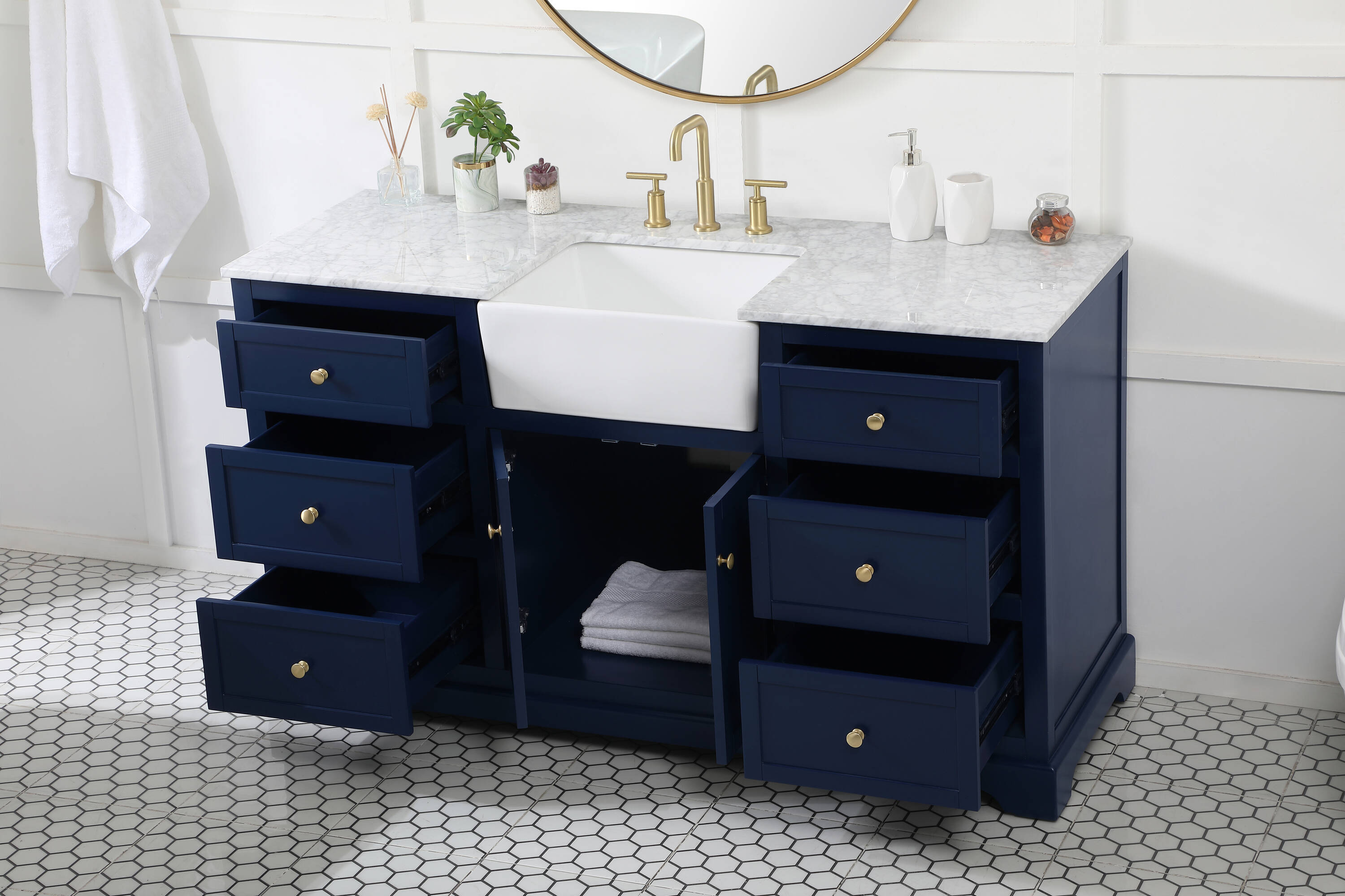 Elegant Decor HF180780BL Bath-Vanity-Combo - View #4