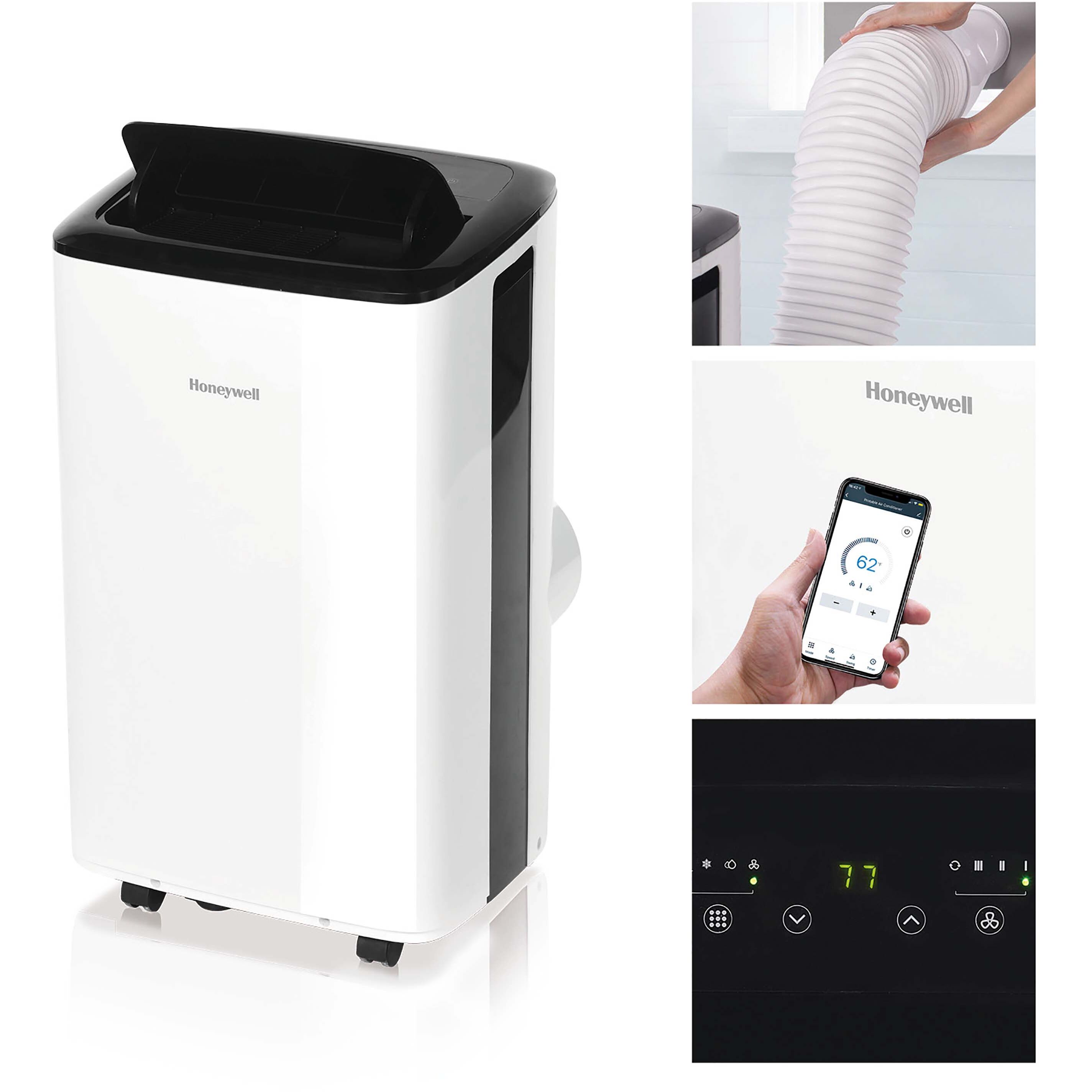 Honeywell 5,500-BTU SACC (115-Volt) White Vented Portable Air Conditioner with Remote Cools 350-sq ft HF8CESVWK5 simolary.com 14 Honeywell 5,500-BTU SACC (115-Volt) White Vented Portable Air Conditioner with Remote Cools 350-sq ft HF8CESVWK5 Simolary simolary.com 14