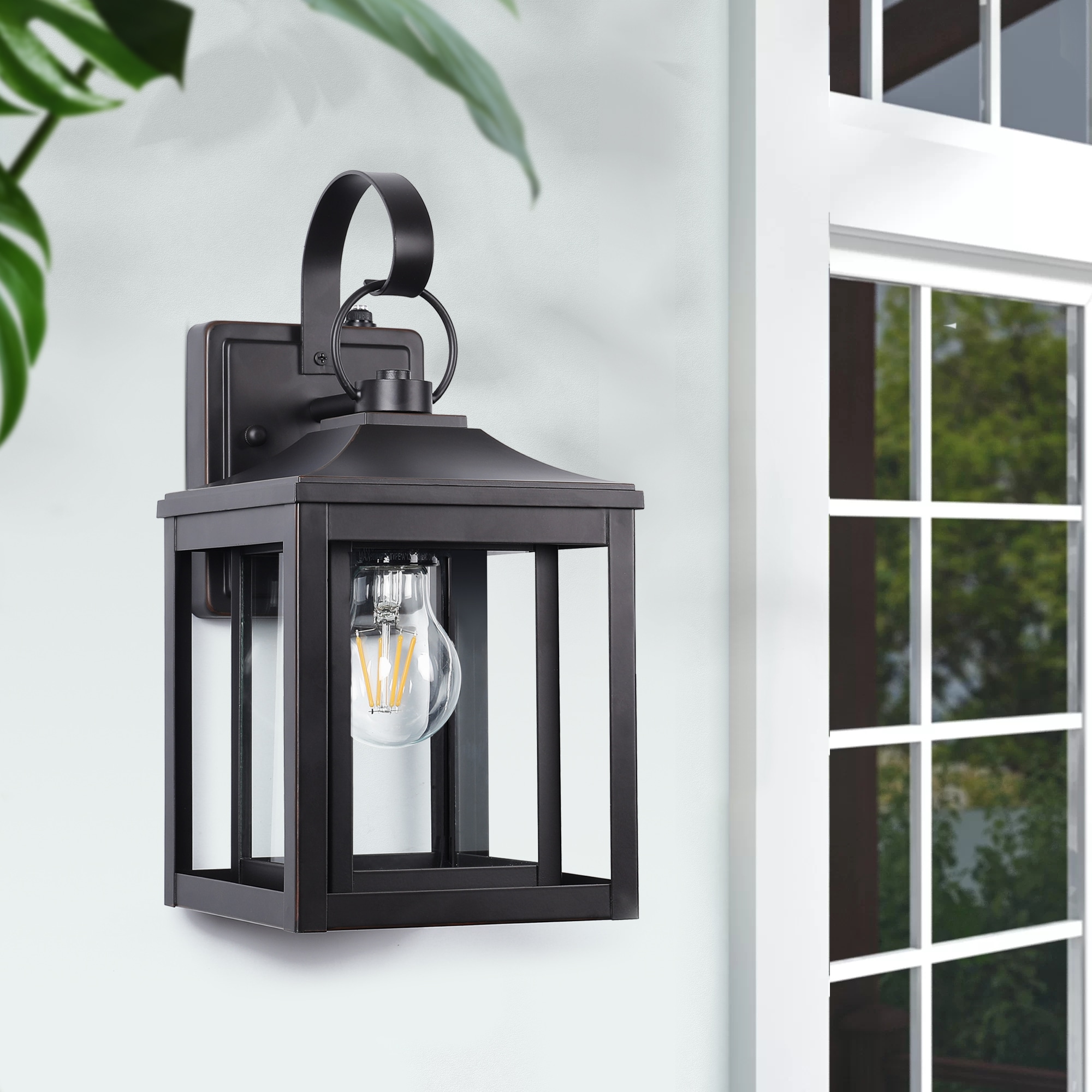 LamQee 06FTL0253ABK Outdoor-Wall-Lighting - View #2