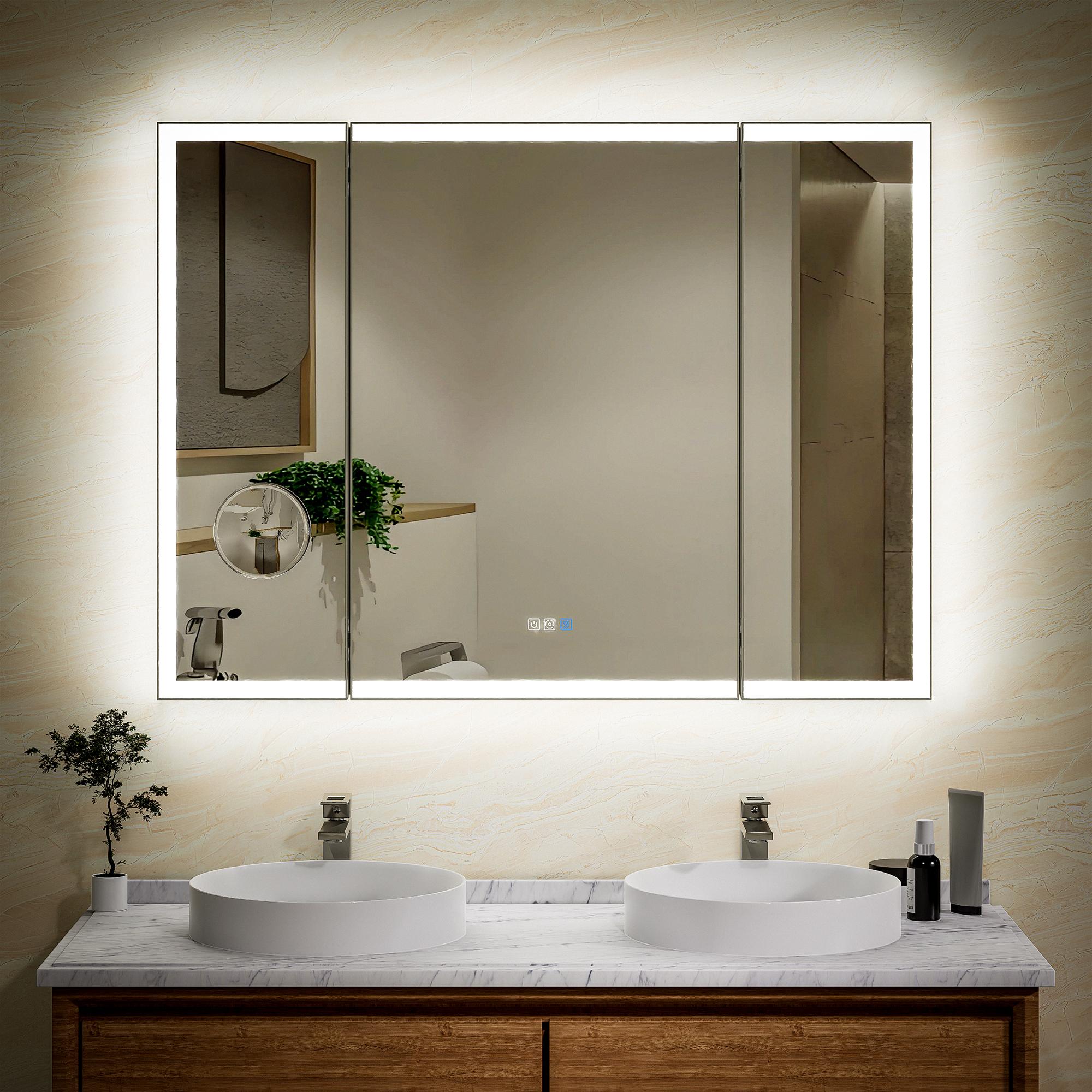 Bayfeve BFXB-9V4836-MIR Framed-Bath-Mirrors - View #5
