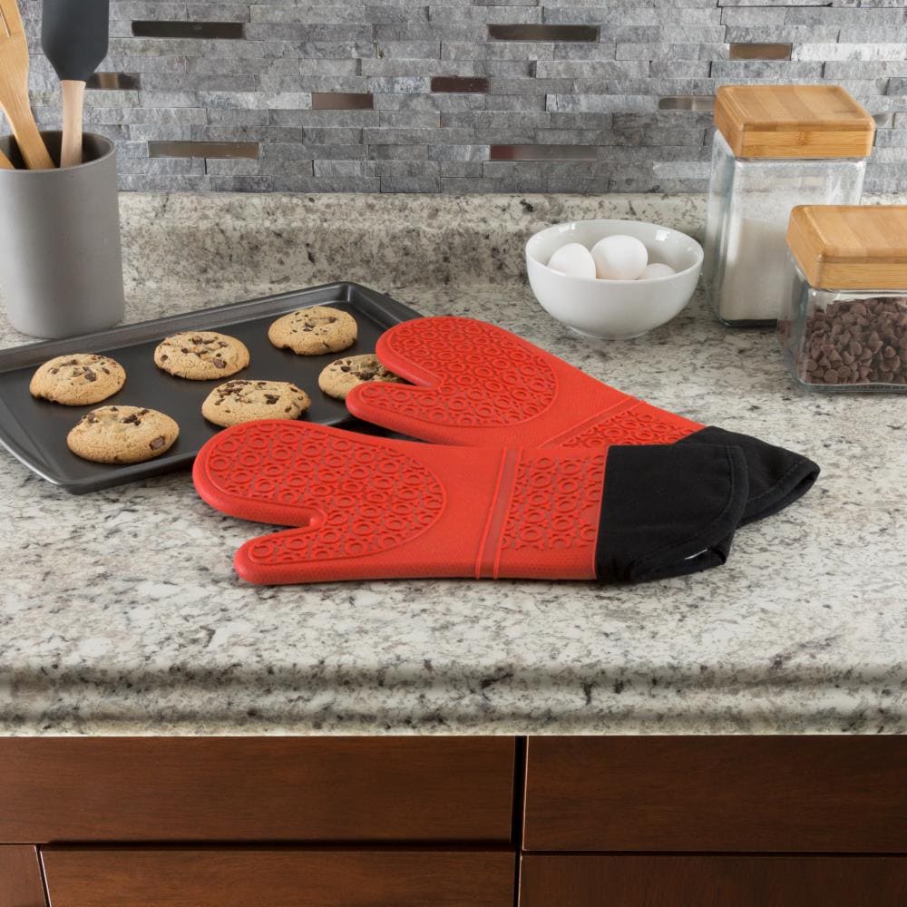 Buy Silicone Oven Mitt, Oven Glove, Oven Mitten, Kitchen Oven Gloves online  from $1.25