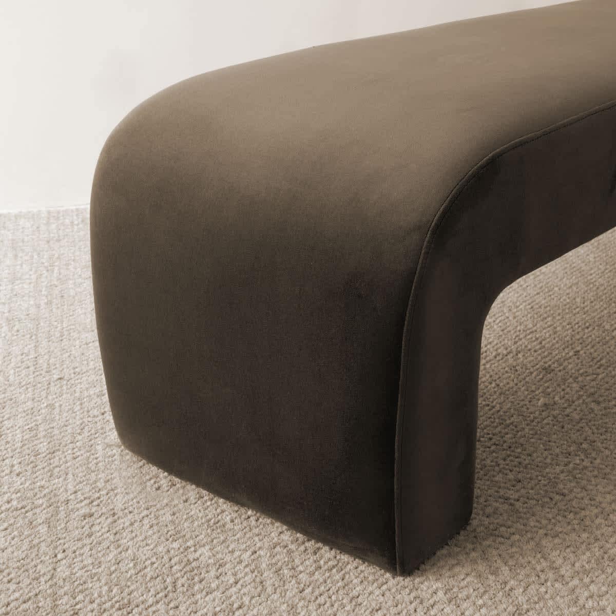 Maison Boucle LILY-152-BENCH-MINK bench - View #8