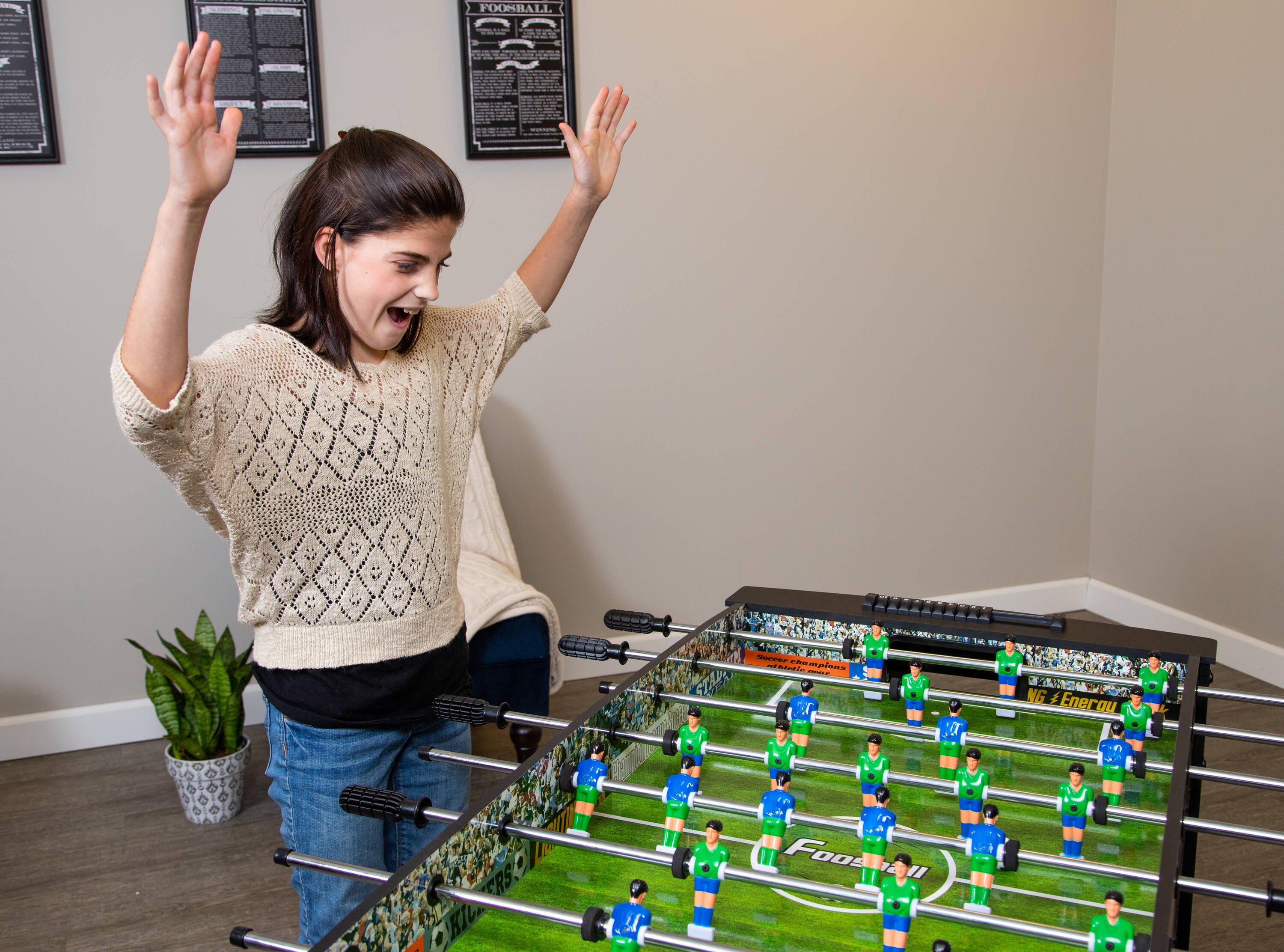 Hathaway Playoff 48-in Foosball Table