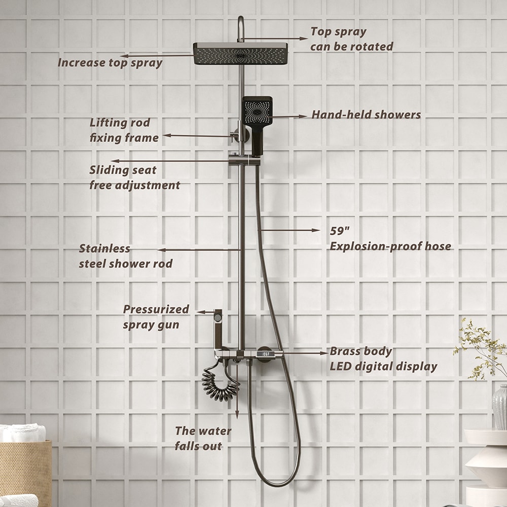 Homsee C-KF020457-01 Tub-Shower-Faucets - View #7