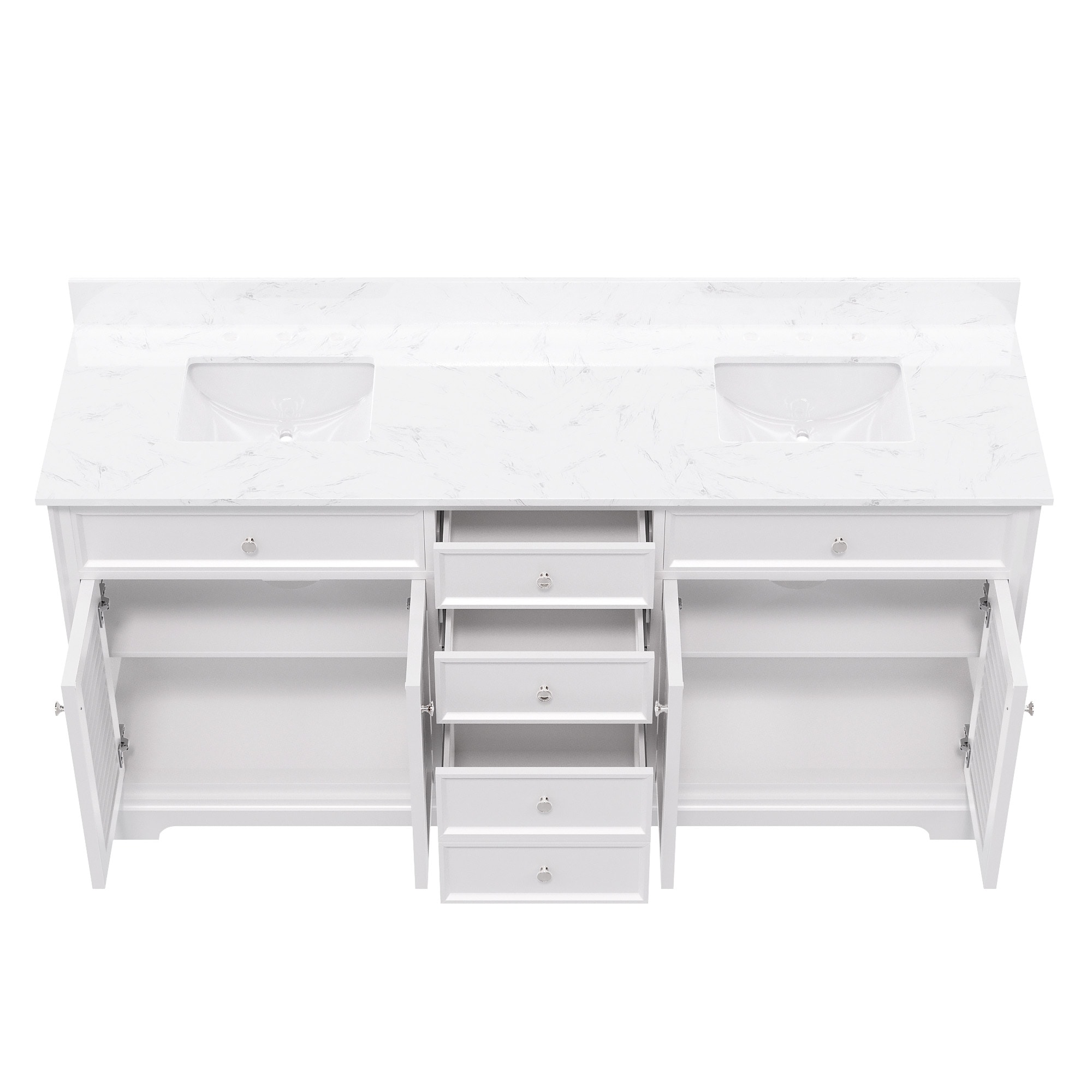 JEAREY DXRZJ-6S-BU Bath-Vanity-Combo - View #10