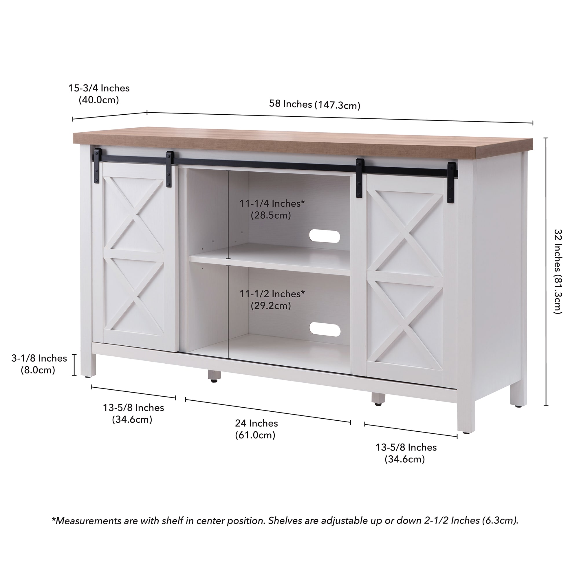 Hailey Home TV1307 Tv-Stands - View #4