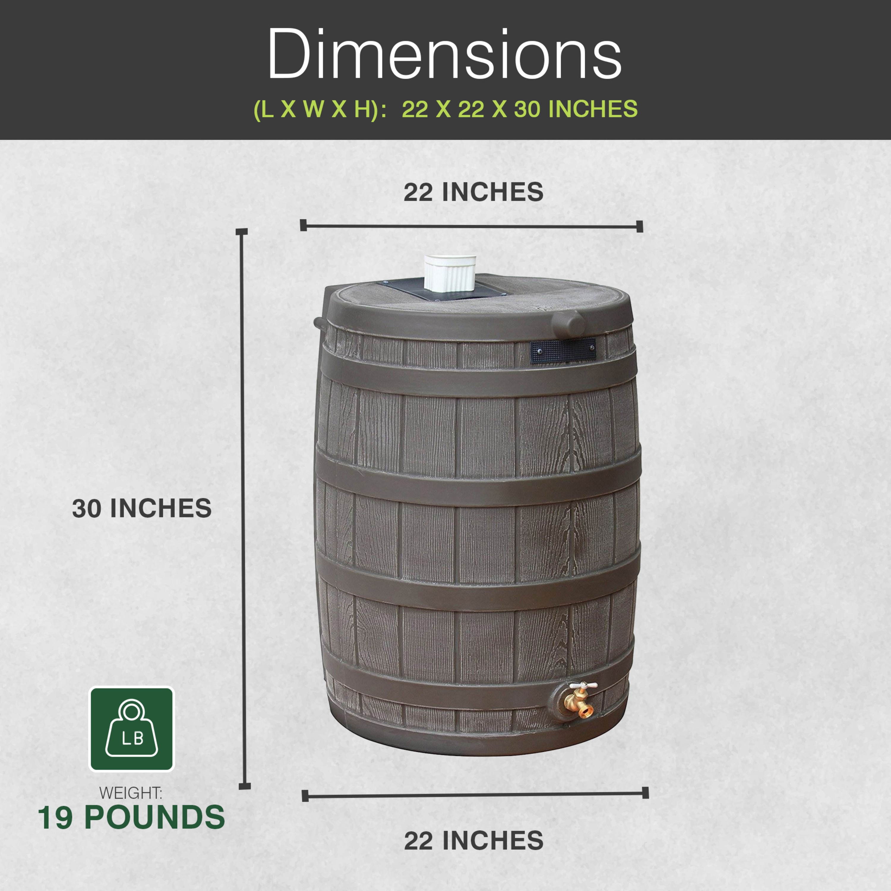 Good Ideas 119381 Rain-Barrels - View #3