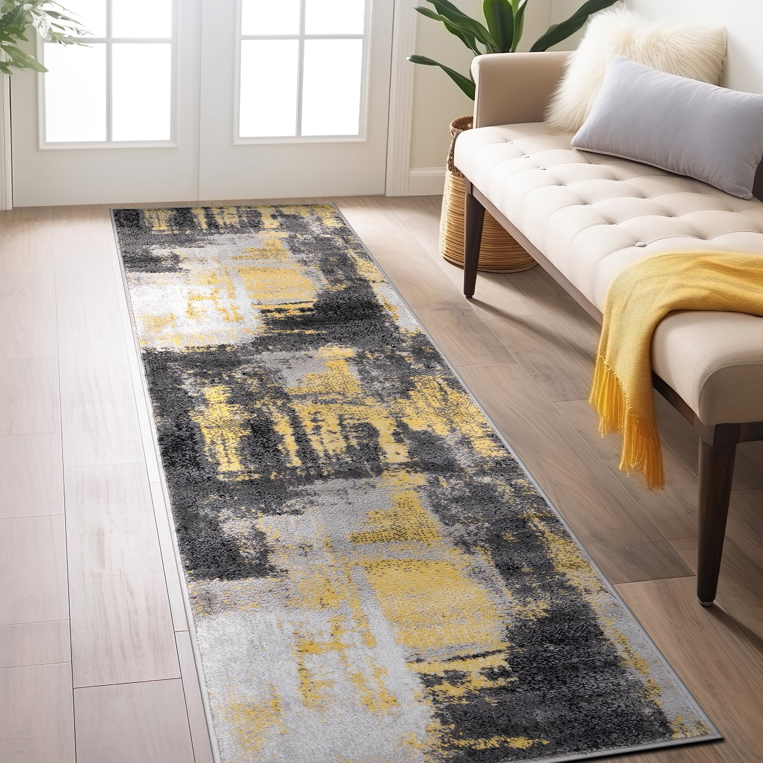World Rug Gallery 939YELLOW2X7 rugs - View #2