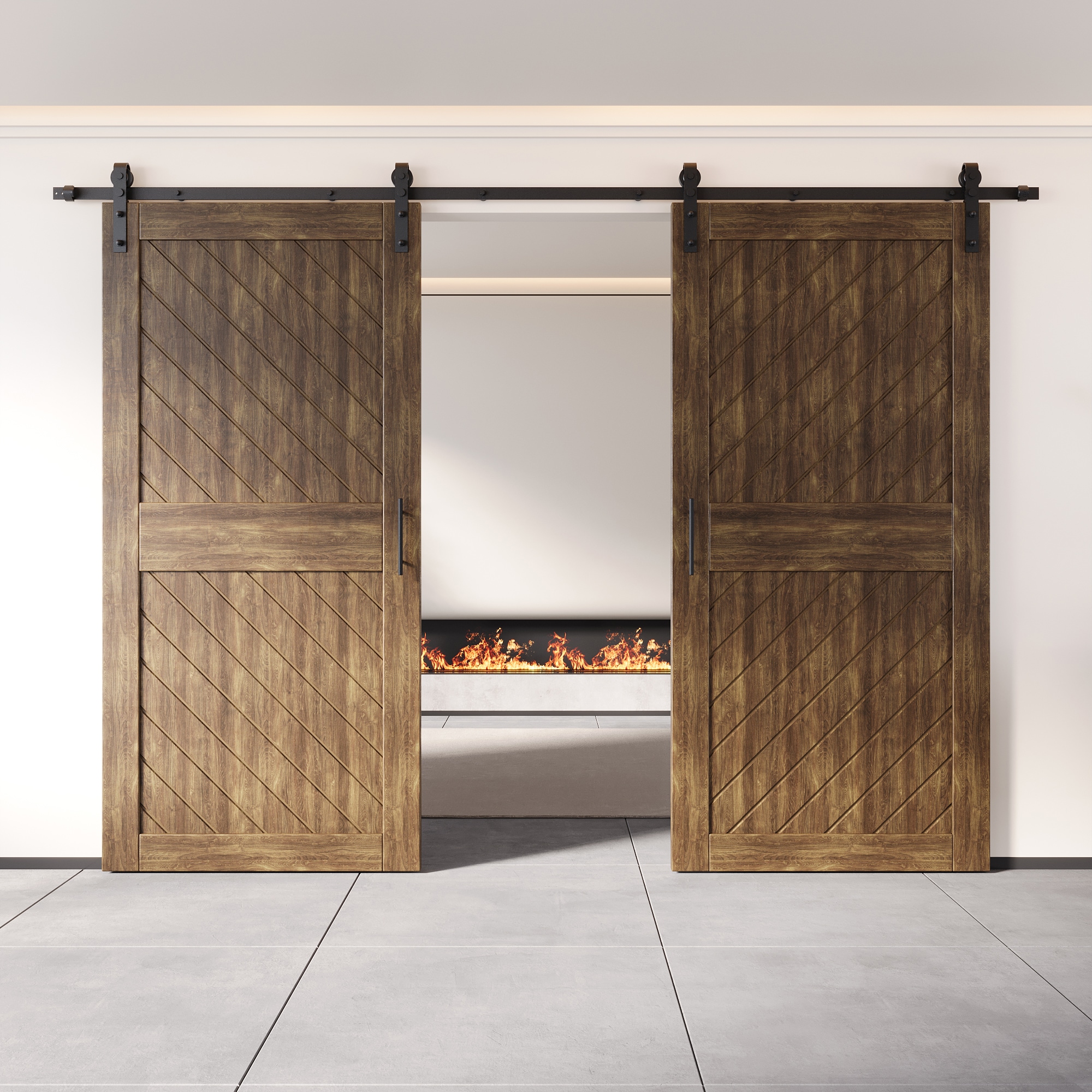 HOMACER YT2H168C-XT2-4084-WA Barn-Doors - View #8