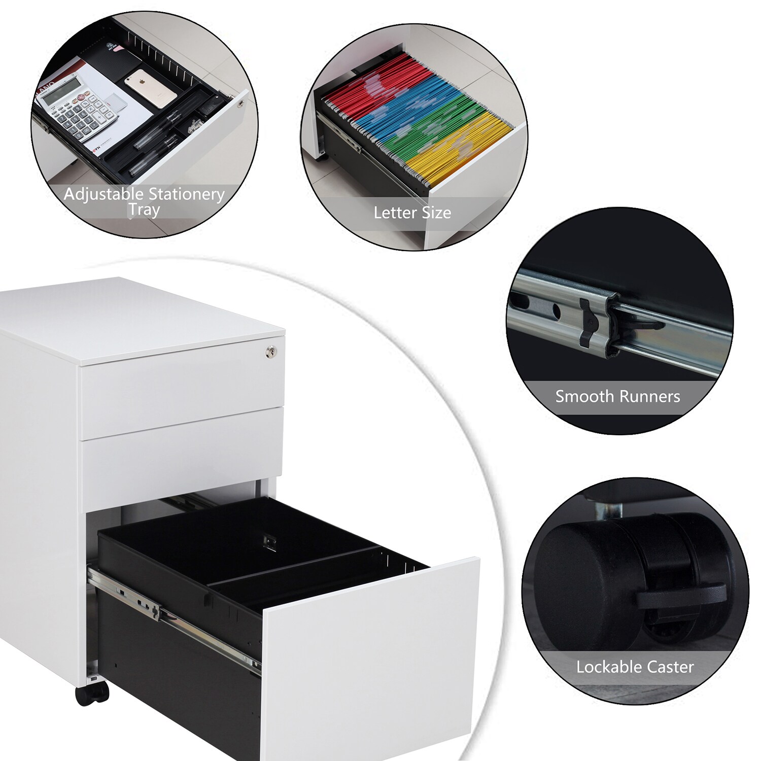 GZMR RTA-S06-GPH06 Filing-Cabinets - View #7