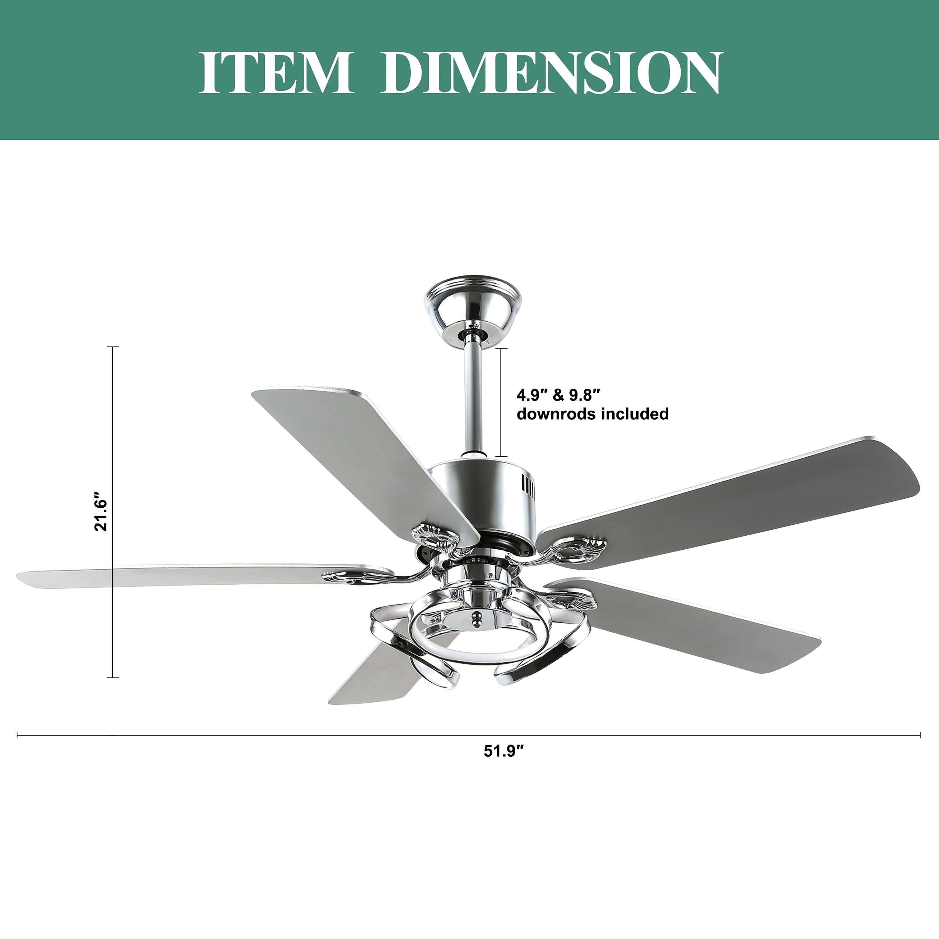 Cusp Barn CS5217-C Ceiling-Fans - View #8