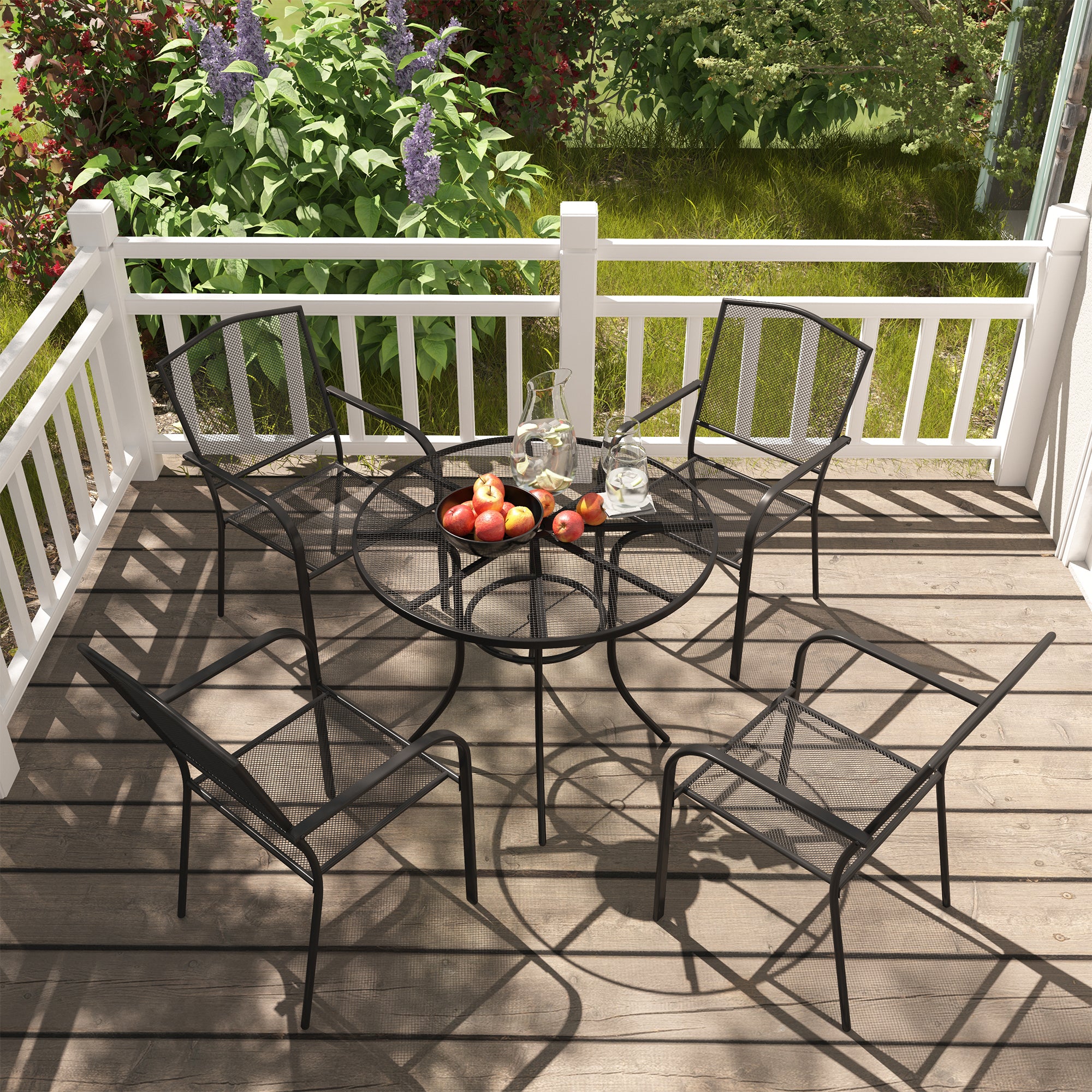 Boyel Living BL-07SL4C1TROBL Patio-Dining-Sets - View #6