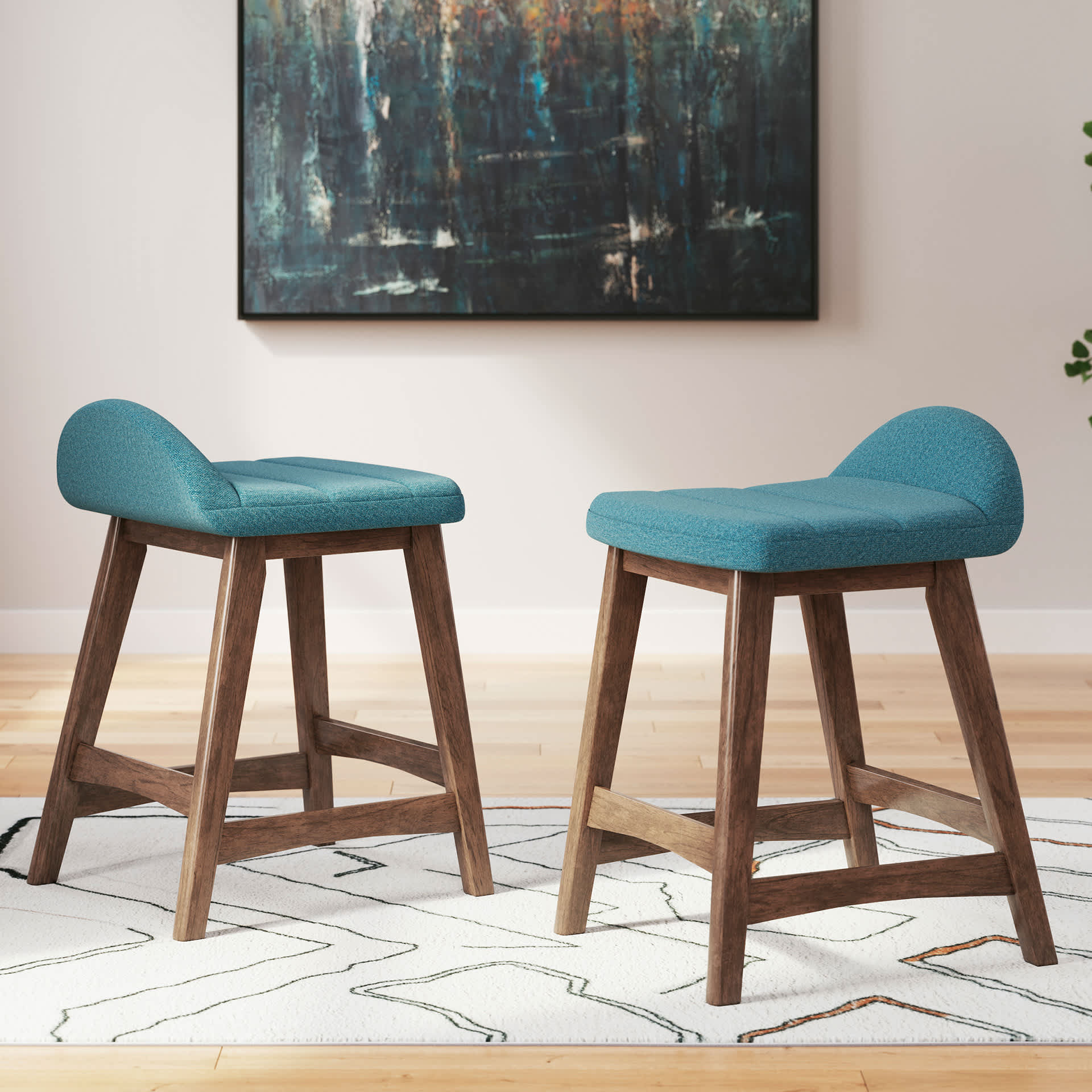 Signature Design by Ashley D615-324 stools - View #2