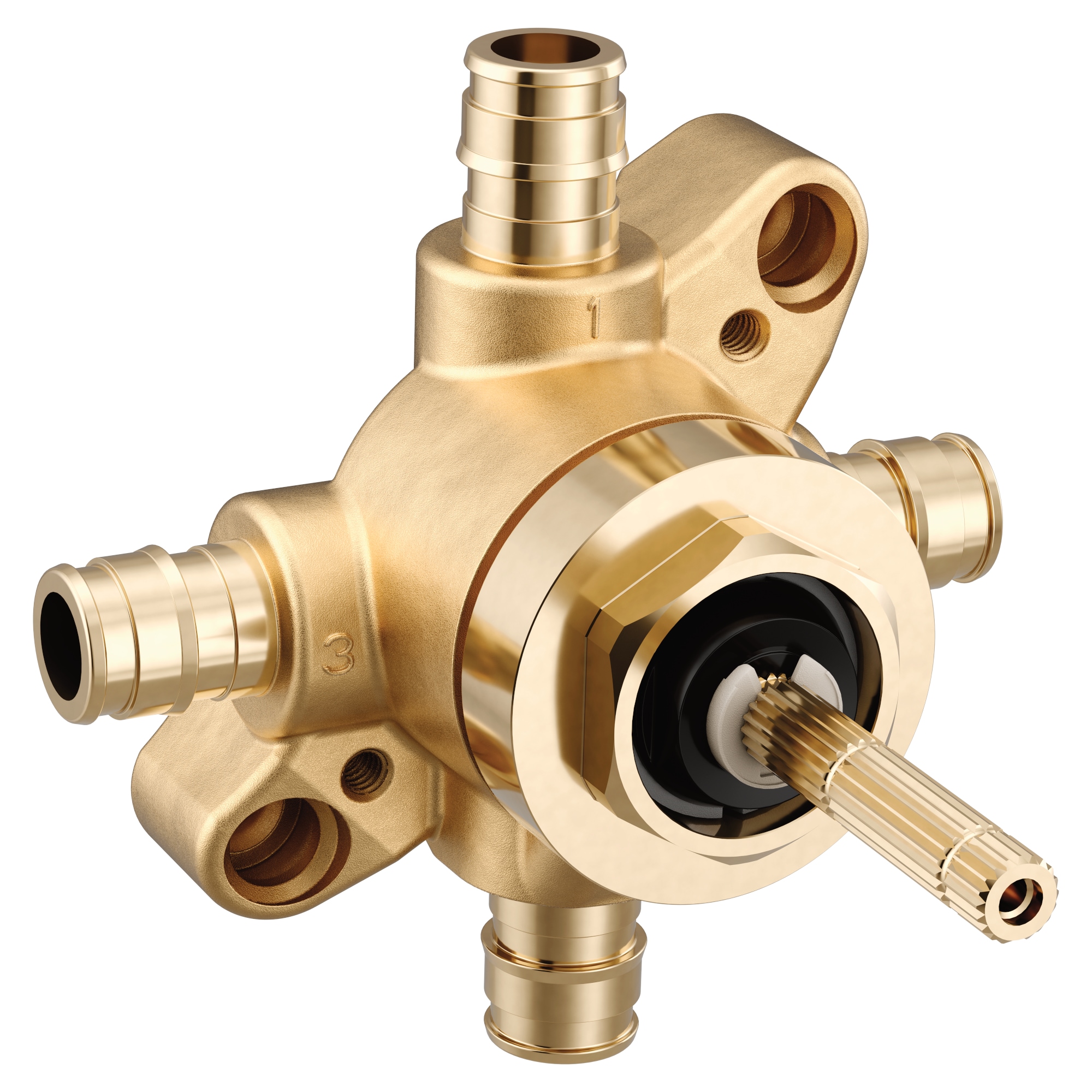 Moen U231CX M-Core 1/2-in ID 1/2-in OD PEX Brass Shower valve