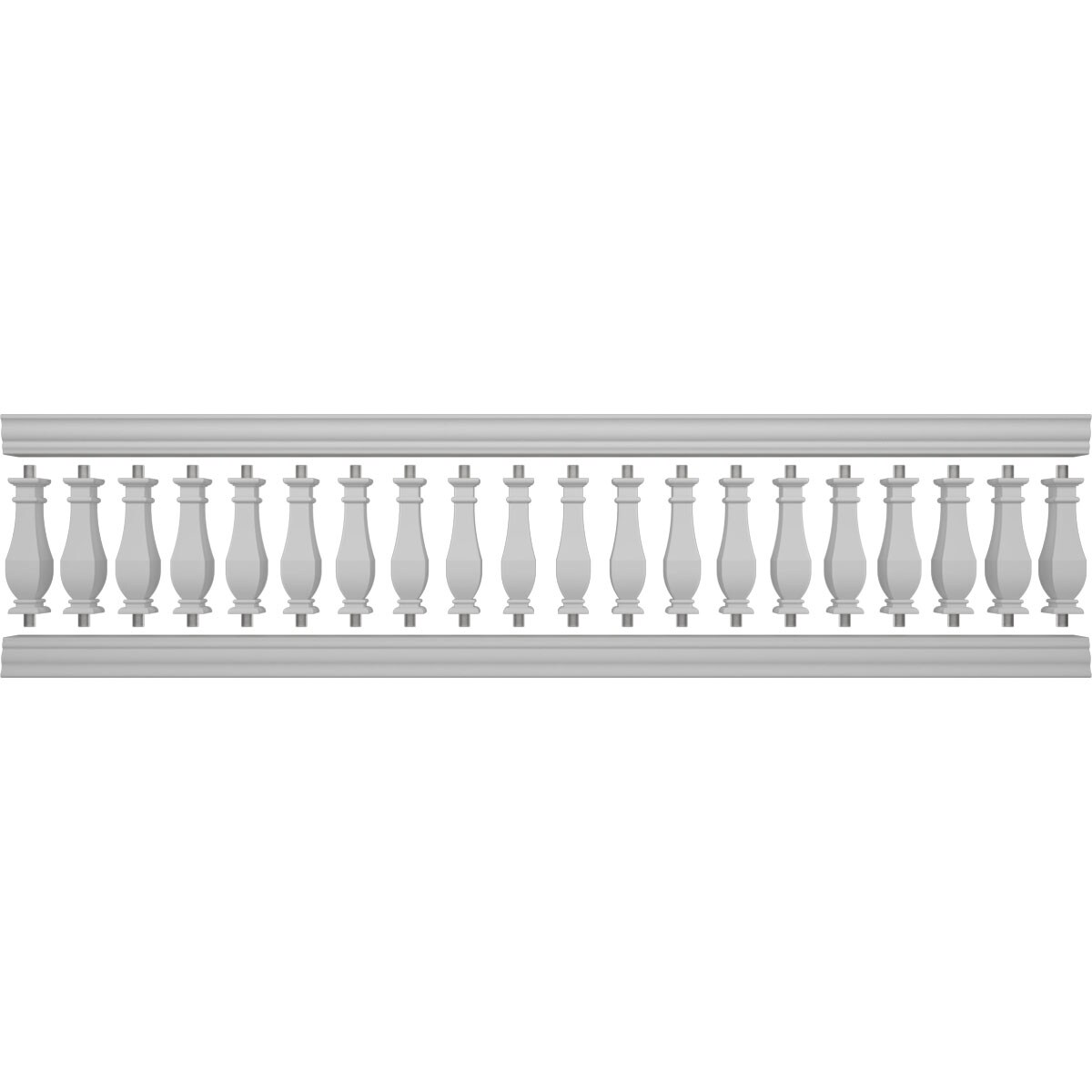 Ekena Millwork BALK32X144ACN railings - View #5
