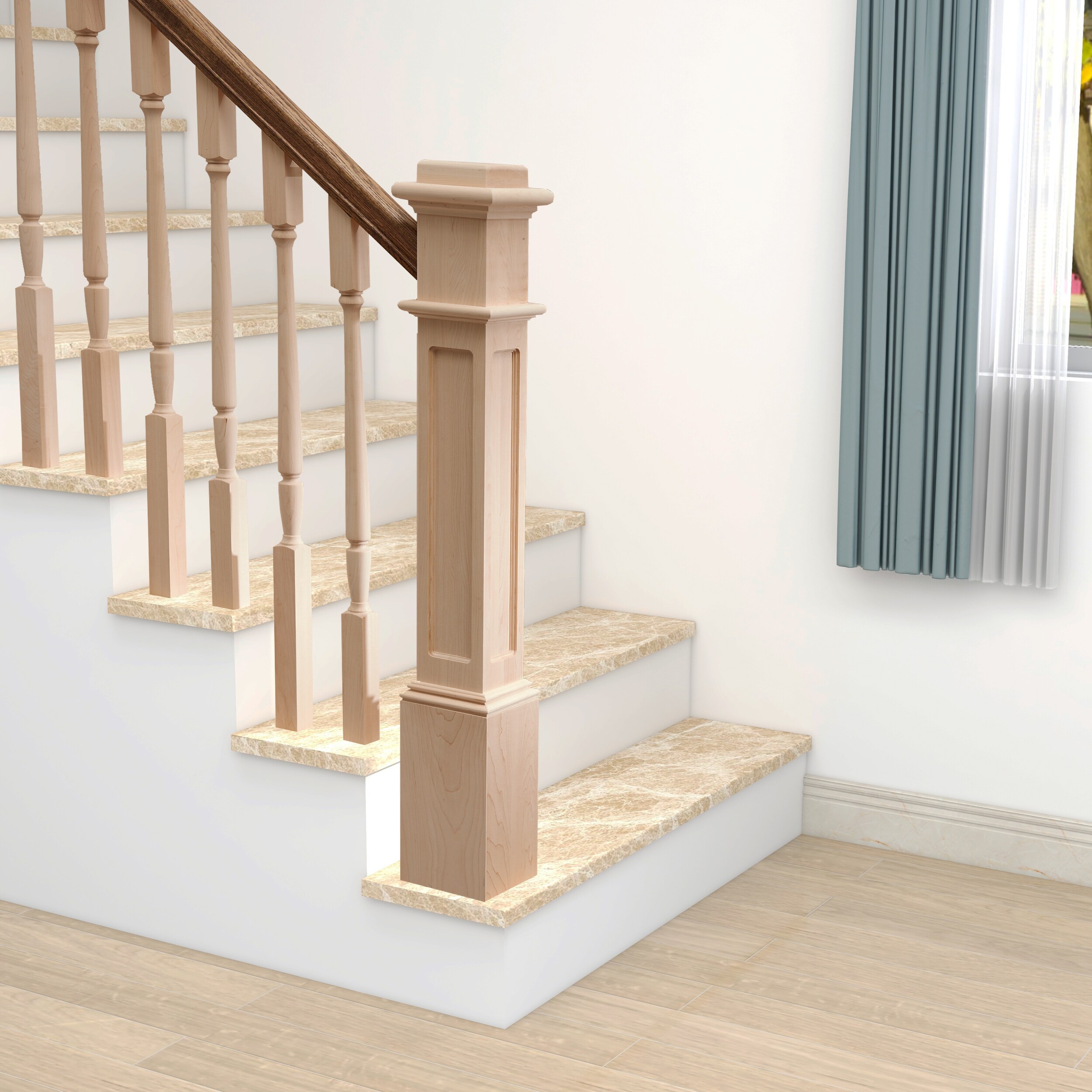 RELIABILT WG991FPMAP Interior-Stairpart-Newel-Posts - View #4