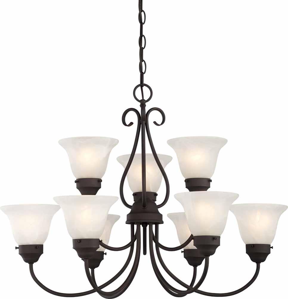  LWLUM923399 Juilianna 1-Light Antique Bronze Traditional Chandelier