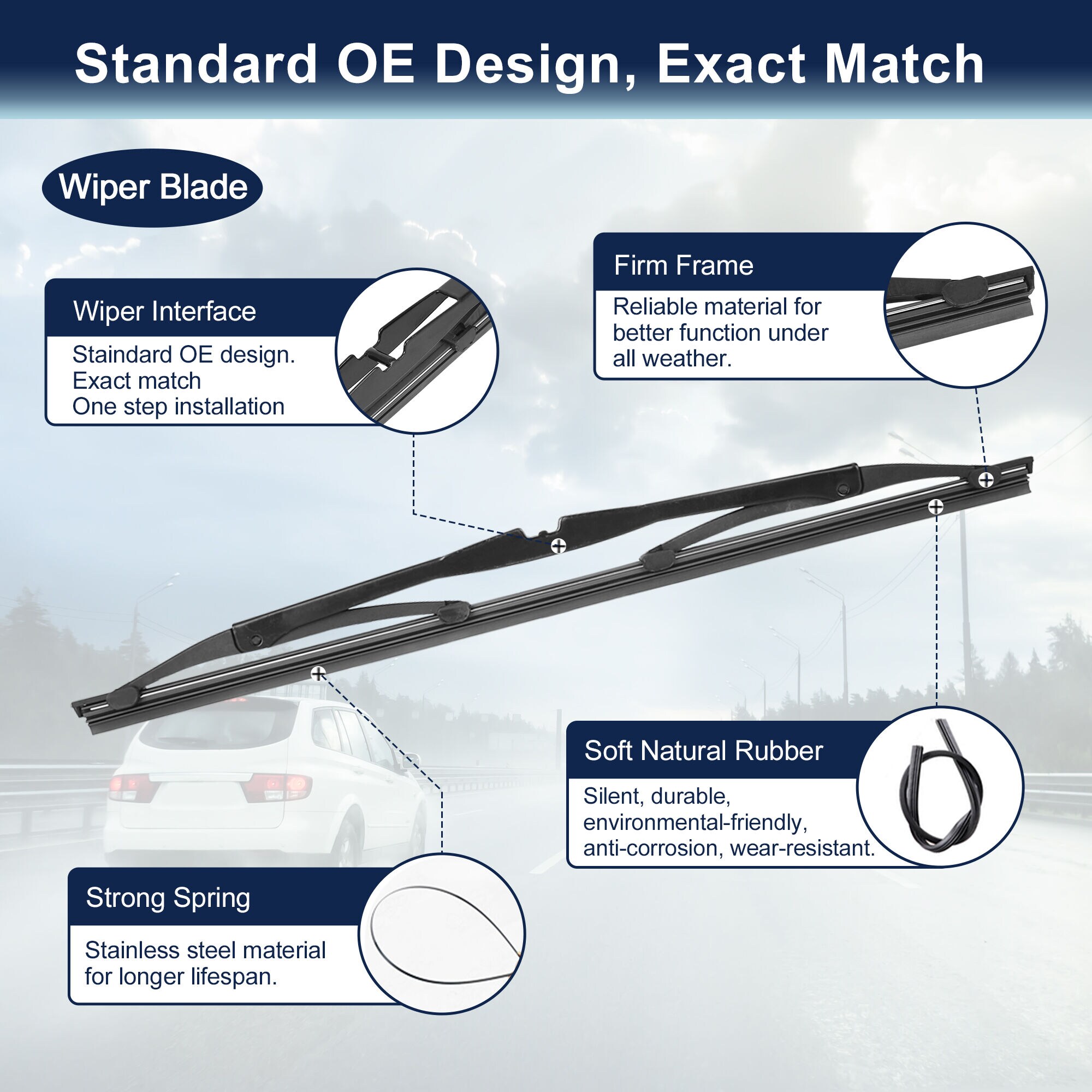 Unique Bargains S26010400UX5289 Wiper-Blades - View #5