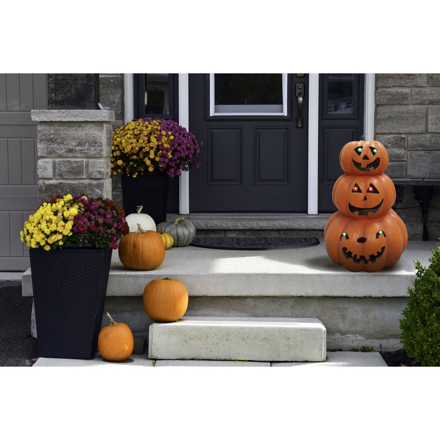 Haunted Hill Farm HHRS020-1PMP-ORG Outdoor-Halloween-Decor - View #7