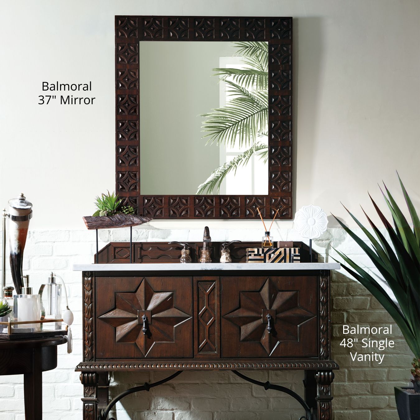 James Martin Vanities 150-M37-ANW Framed-Bath-Mirrors - View #7
