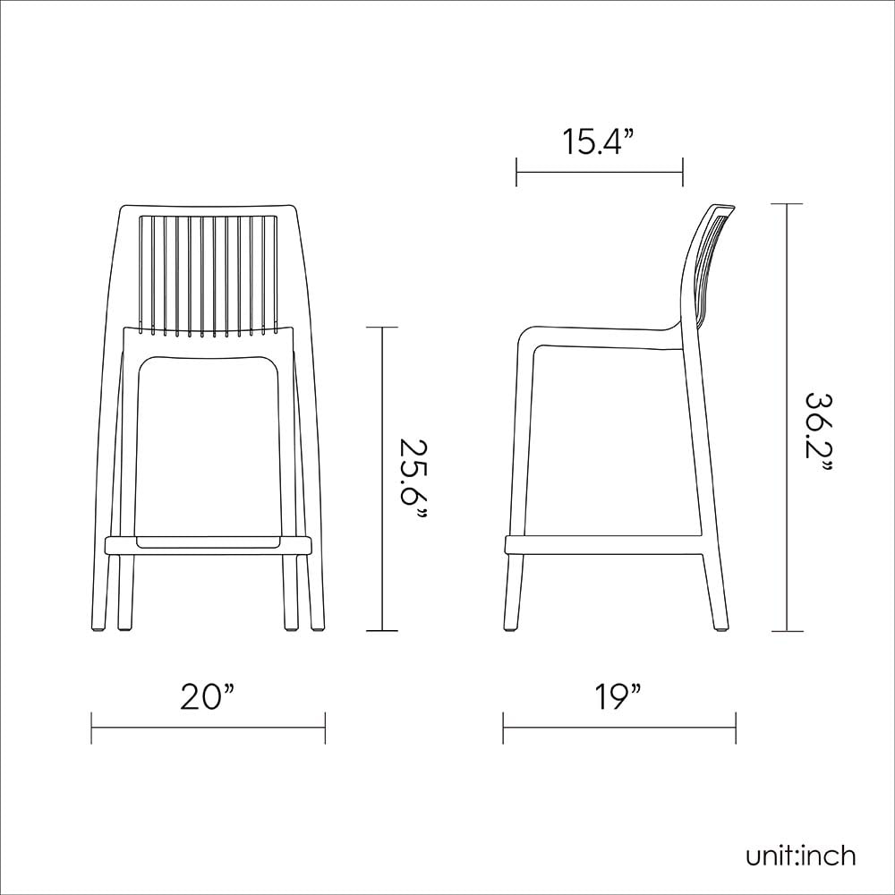 Lagoon 7203YF-BCLGS Patio-Chairs - View #5