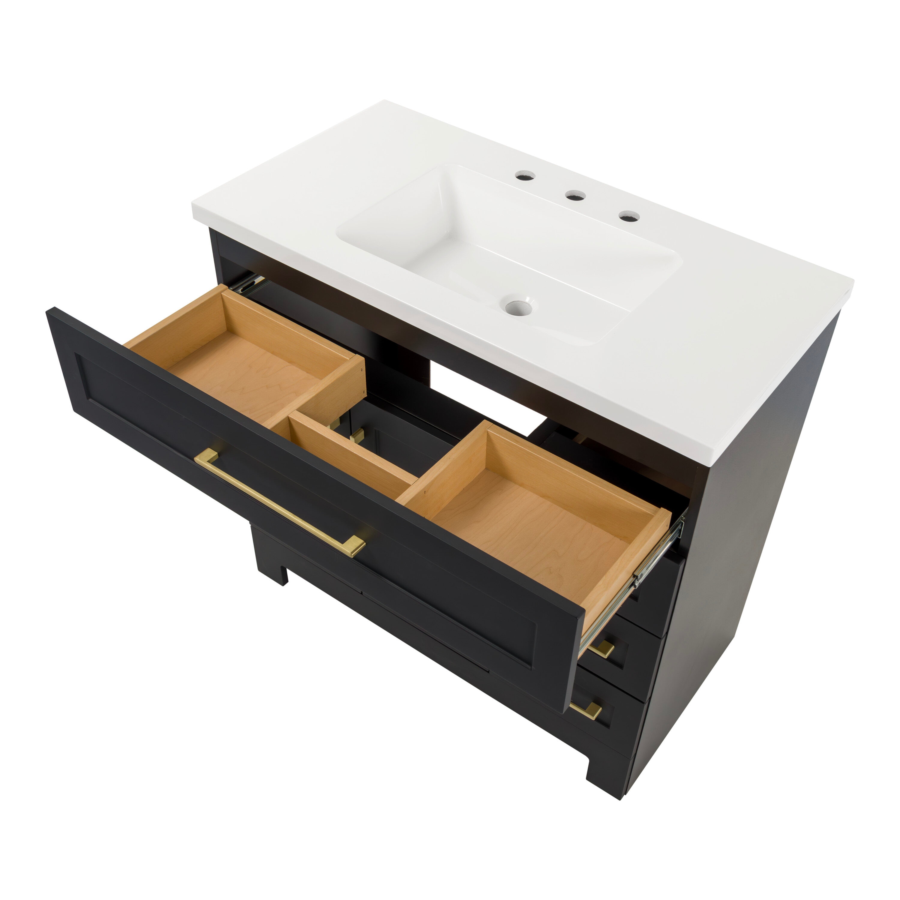 Style Selections W054936P2-MB Bath-Vanity-Combo - View #10