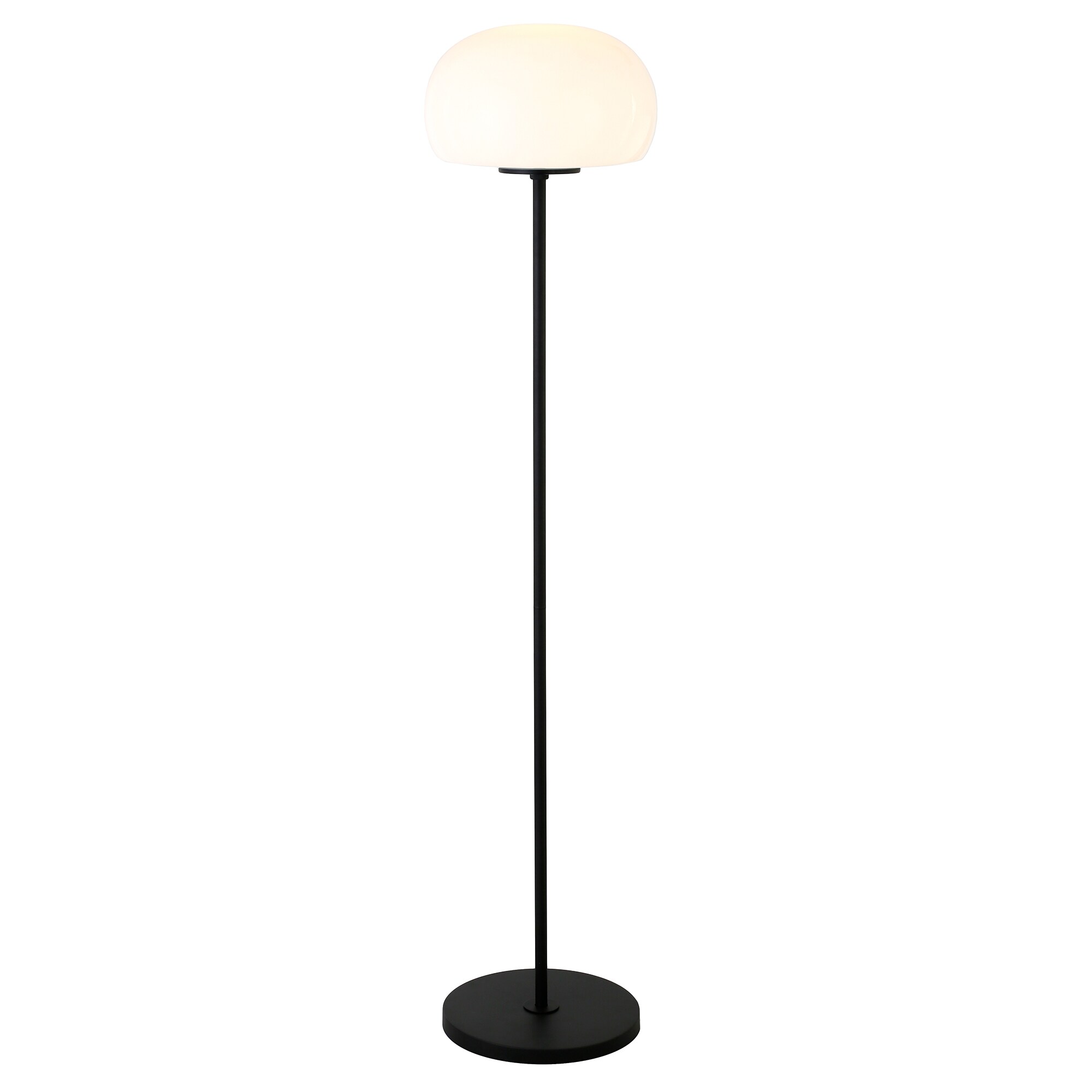 Hailey Home Amanita 62.25-in Blackened Bronze Floor Lamp in the Floor ...