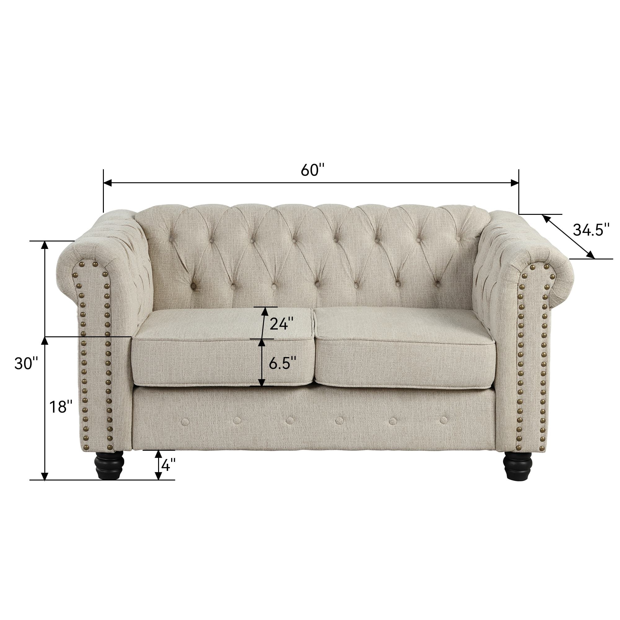 FARATI 8702-BEIGE-2 Sofas-Loveseats - View #6