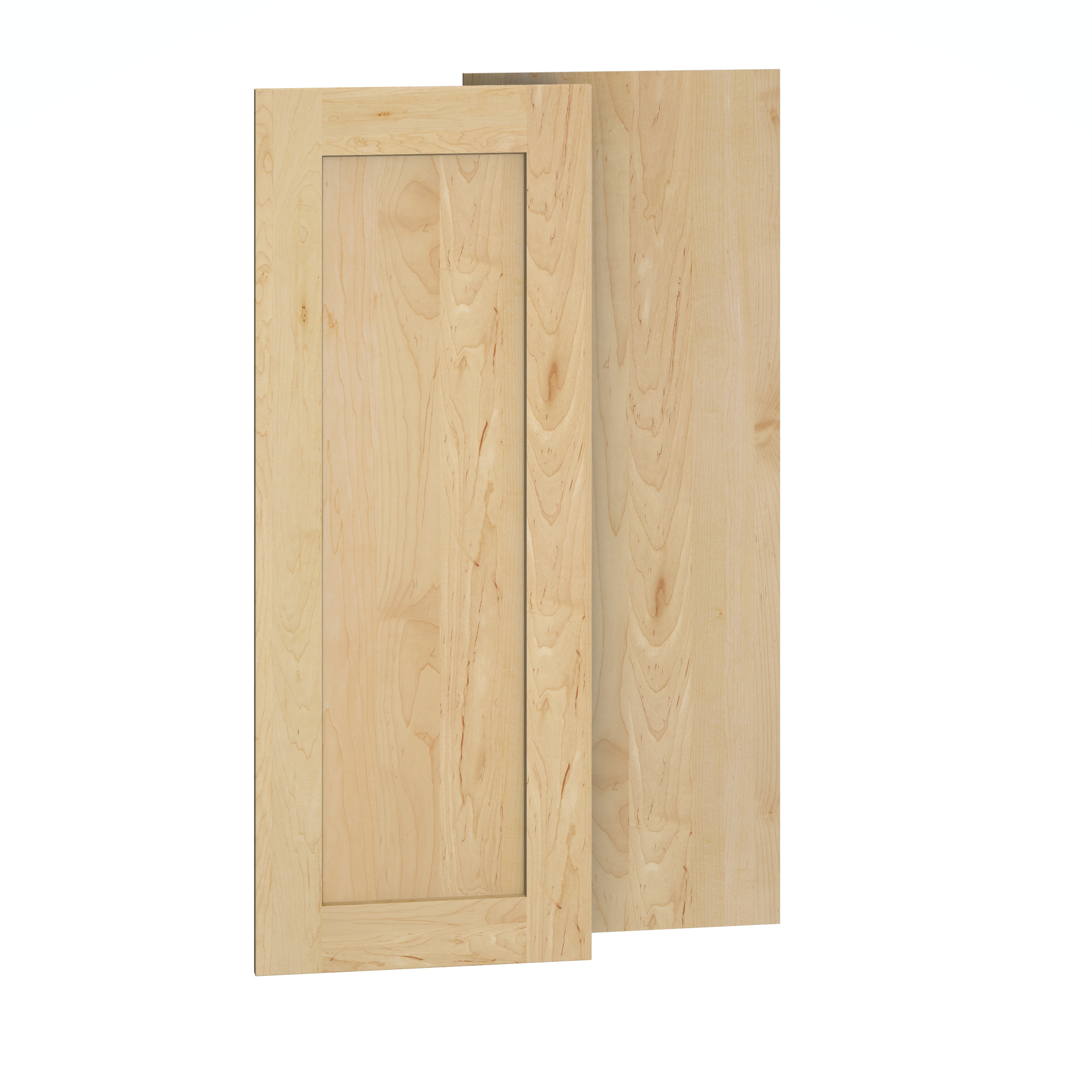 Diamond Express 62J-WED1230 Jamestown Cabinet End Panel 12-in W x 30-in H x 0.75 D Natural Light Brown Stained (Wall Cabinet Door Panel Kit)