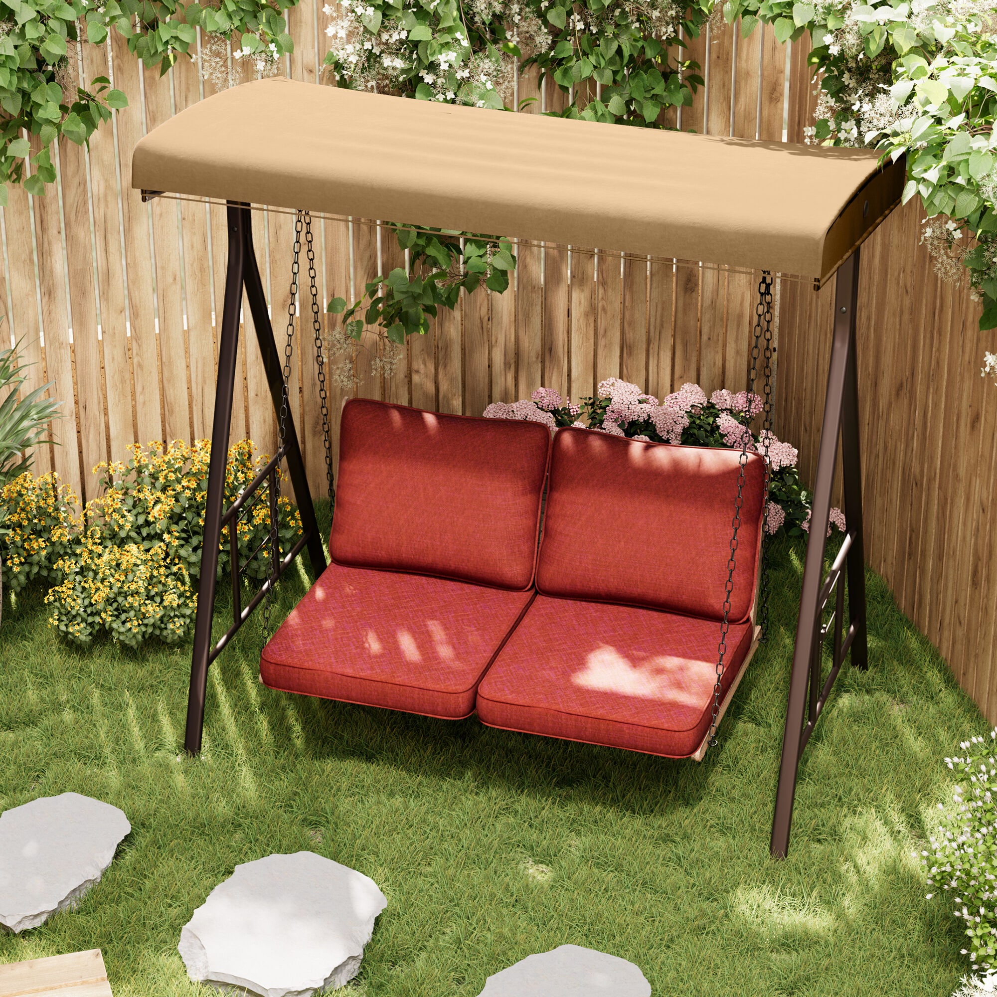 CloudFly CL-CU010CHI-1 Patio-Furniture-Cushions - View #7