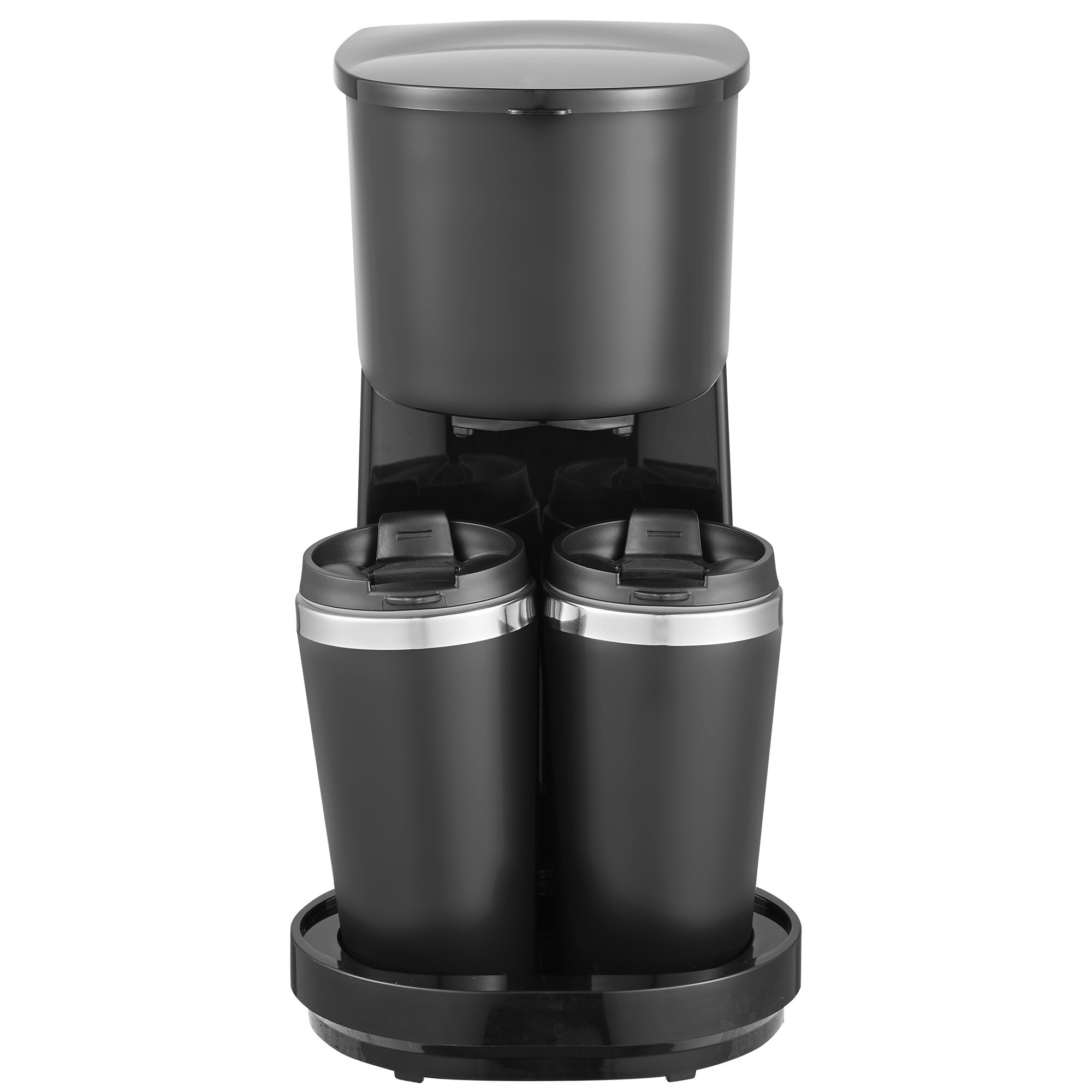 Elite EHC116 2-Cup Programmable Drip Coffee Maker with Automatic Shut-off (Black)